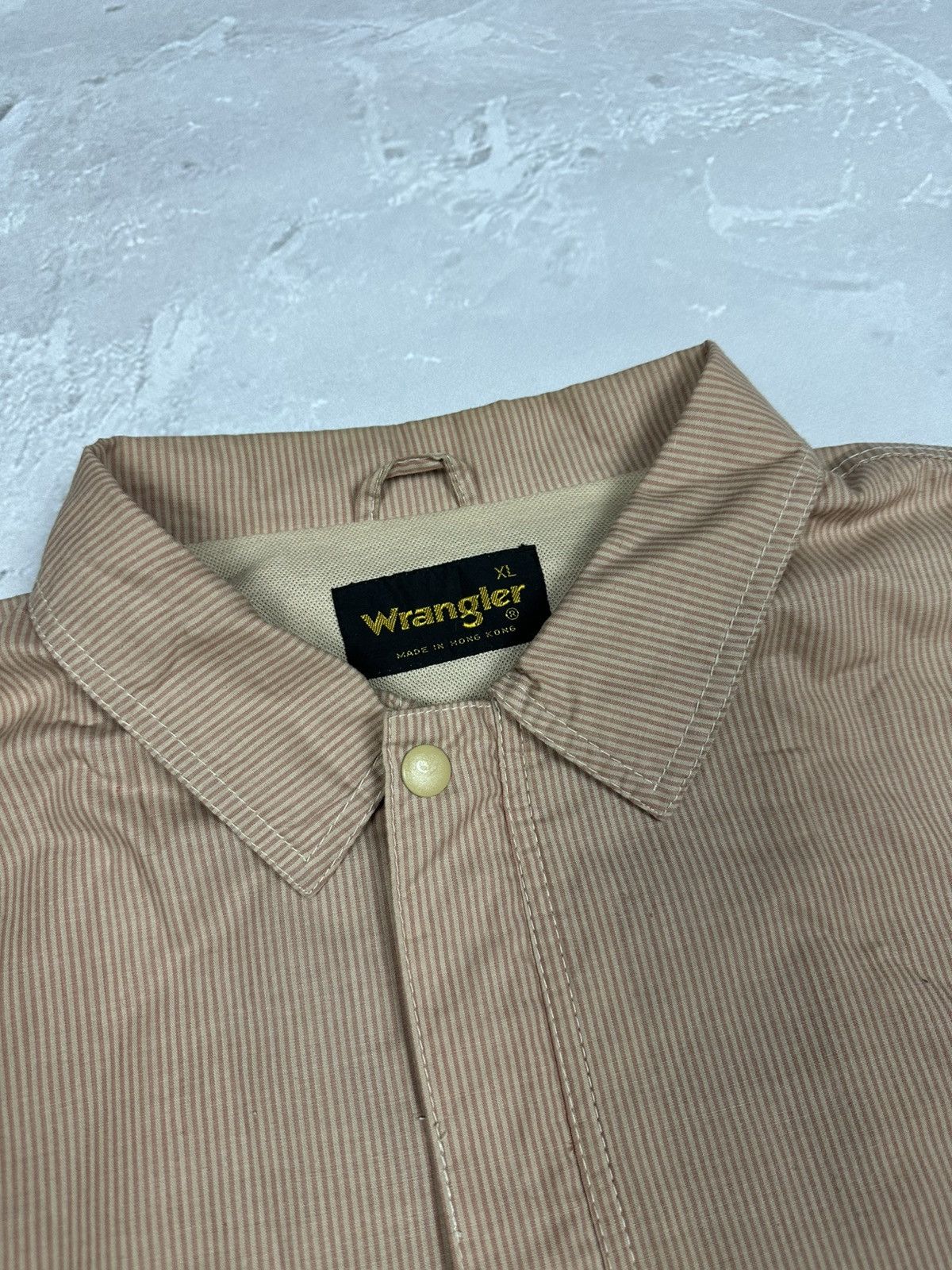 Wrangler Vintage Wrangler Striped Bomber Jacket Made in Hong Kong Size US XL / EU 56 / 4 - 3 Thumbnail