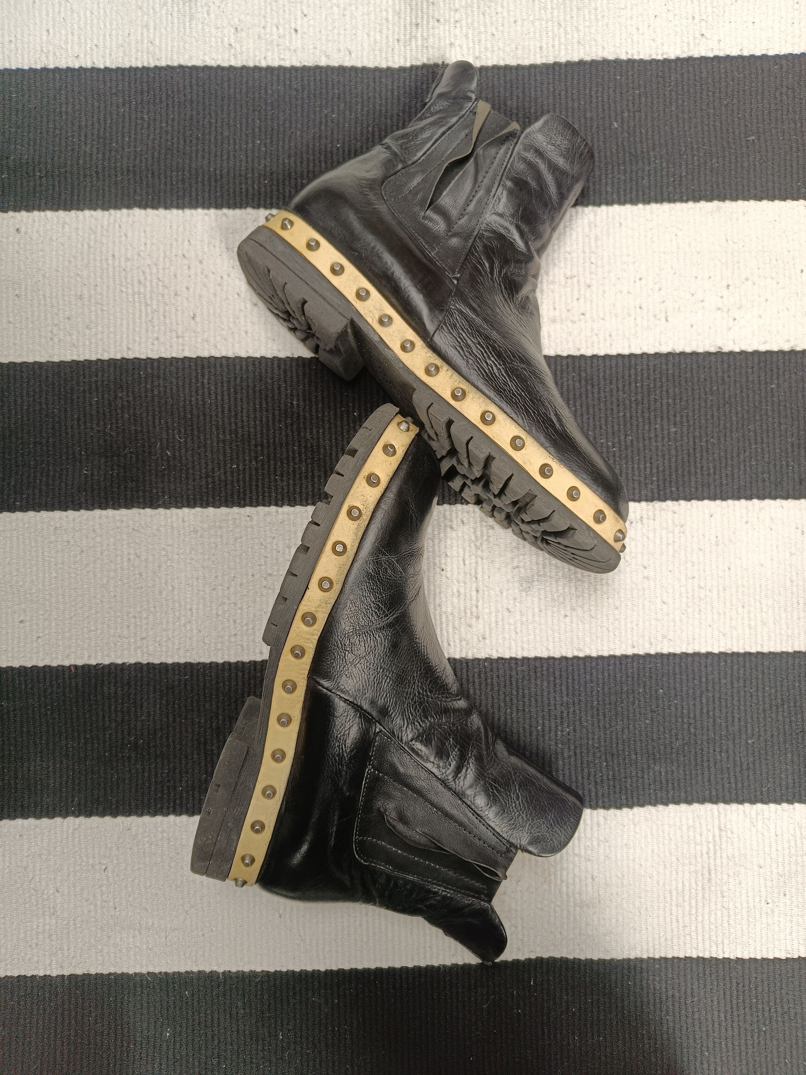 A.S.98 A.S. 98 studded Chelsea chunky boots avant garde Size US 11 / IT 41 - 3 Thumbnail