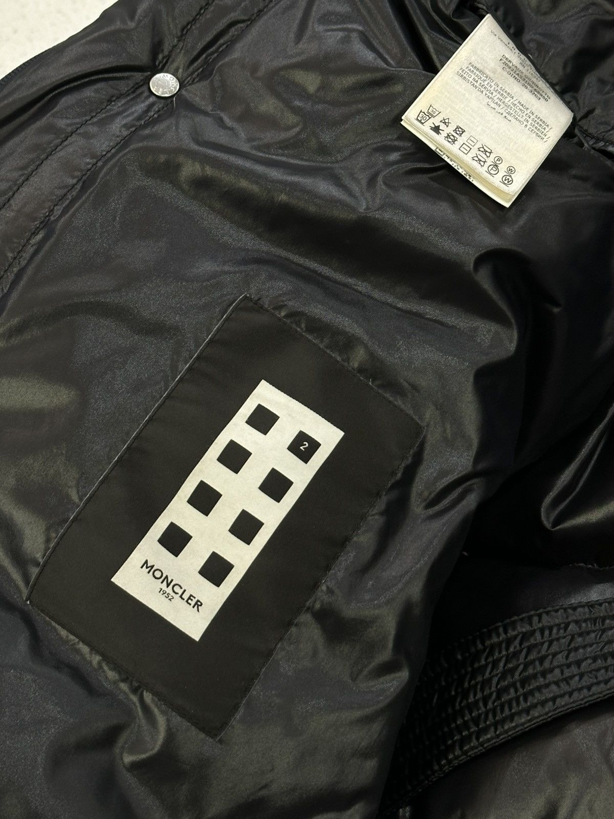 Moncler Moncler Navy Down Dervaux Jacket Size US L / EU 52-54 / 3 - 9 Thumbnail