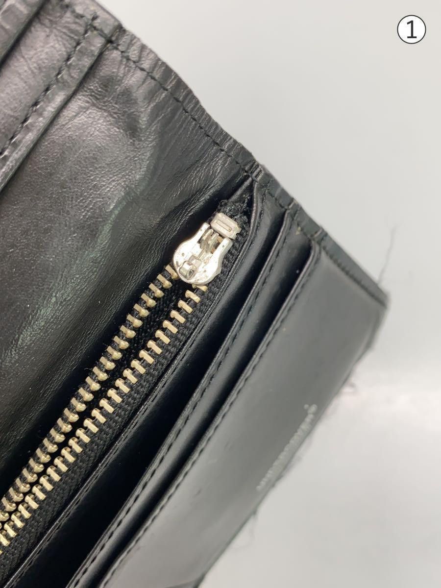Undercover Undercover Monogram VLADS Leather Long Wallet Black Size ONE SIZE - 7 Thumbnail