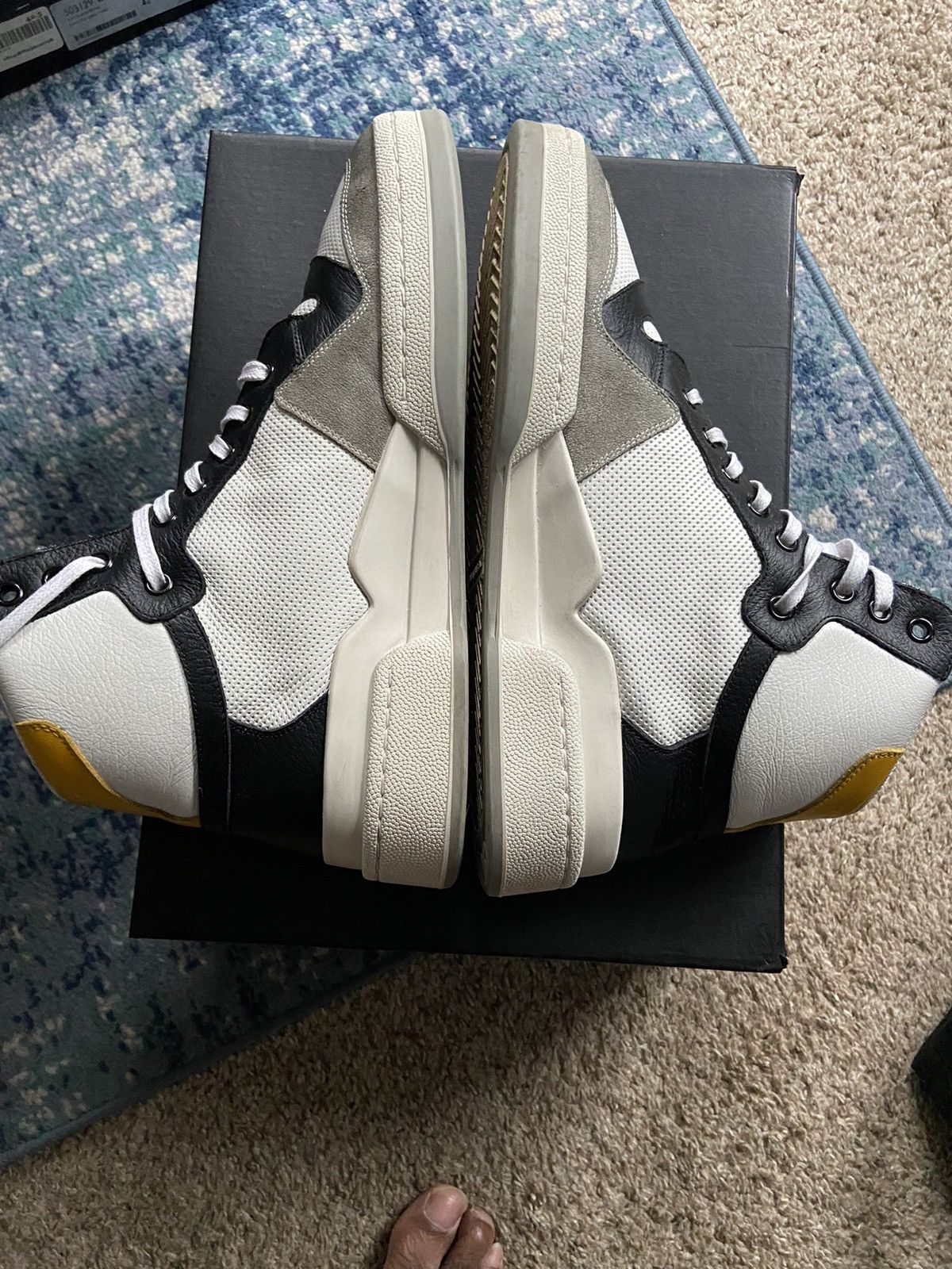 Yves Saint Laurent Sl24 high top sneaker Size US 9.5 / EU 42-43 - 6 Thumbnail