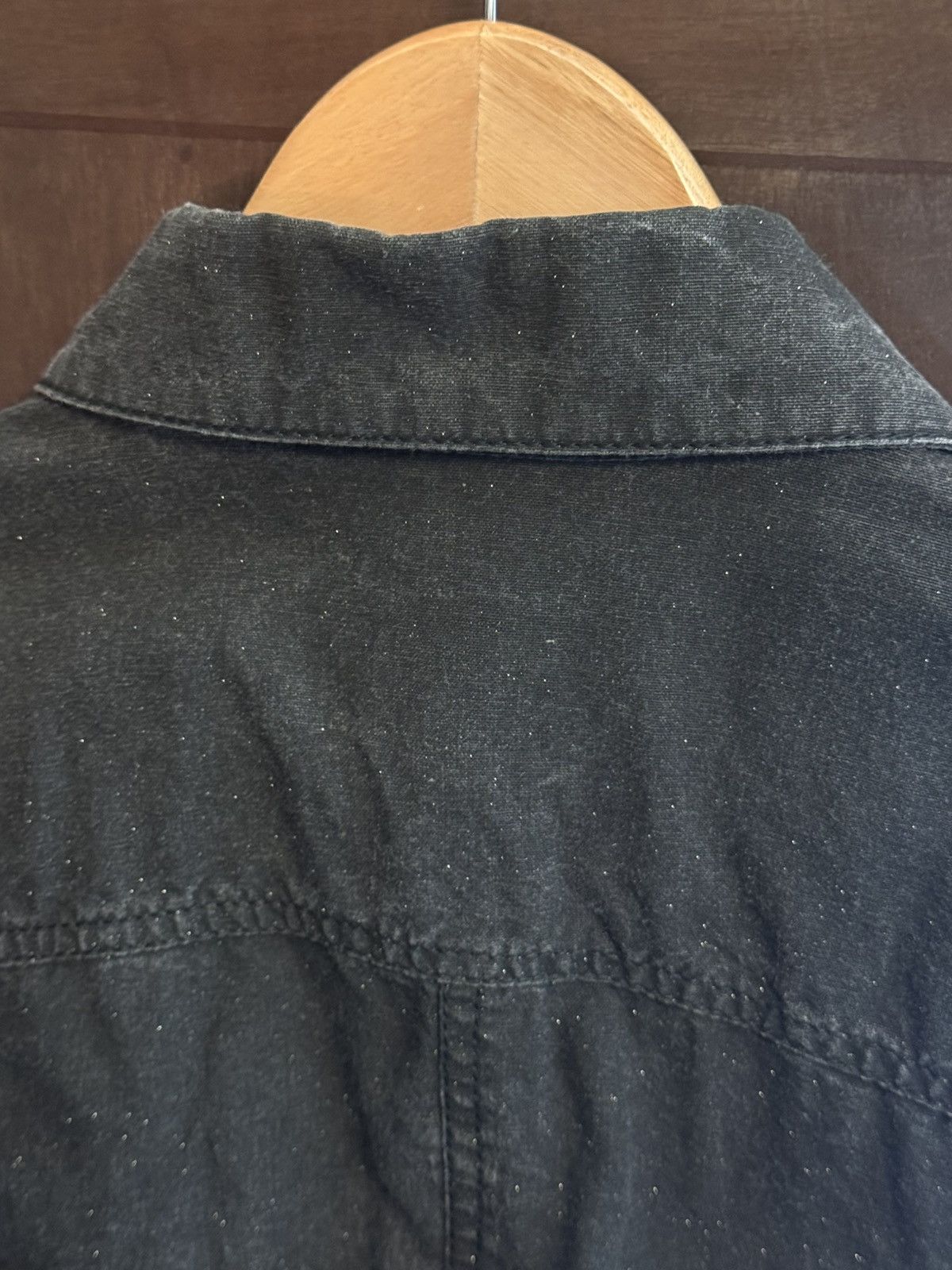 Ann Demeulemeester Ann demeulemeester vintage washed black glitter jacket 42 Size M / US 6-8 / IT 42-44 - 13 Thumbnail