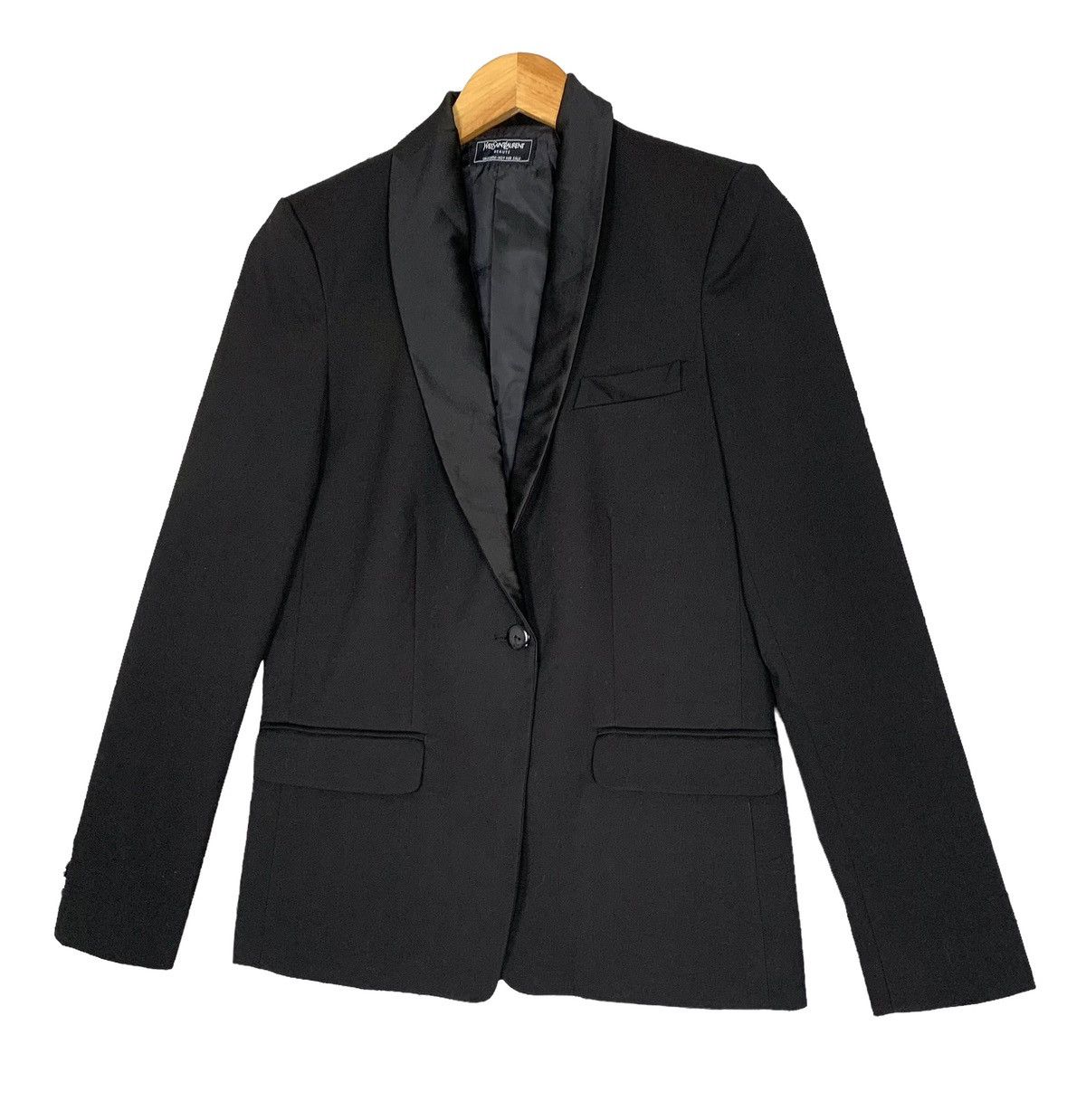 Yves Saint Laurent Yves Saint Lauren Beaute Made in Italy Blazers Size 36 Size XS / US 0-2 / IT 36-38 - 4 Thumbnail