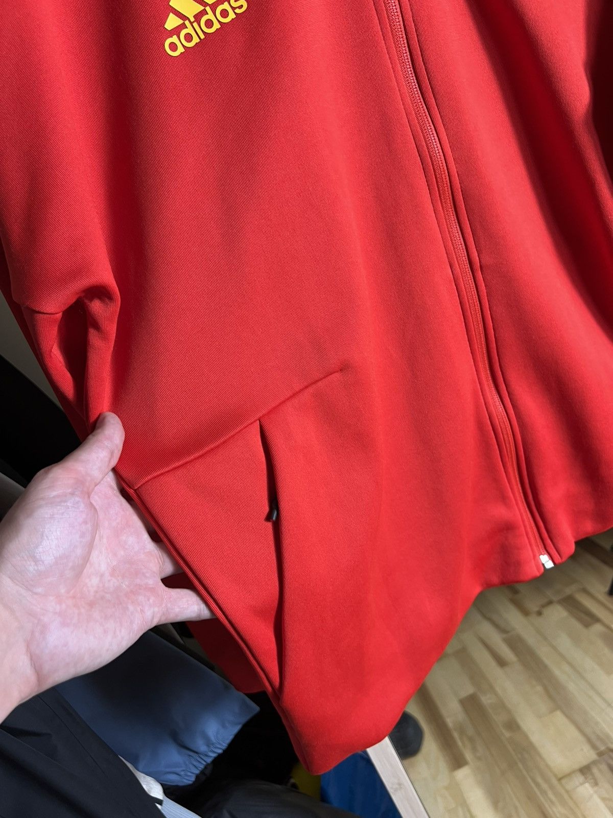 Adidas Spain Z.N.E Jacket - Adidas ZNE Football Tracksuit Top Size US XL / EU 56 / 4 - 5 Thumbnail
