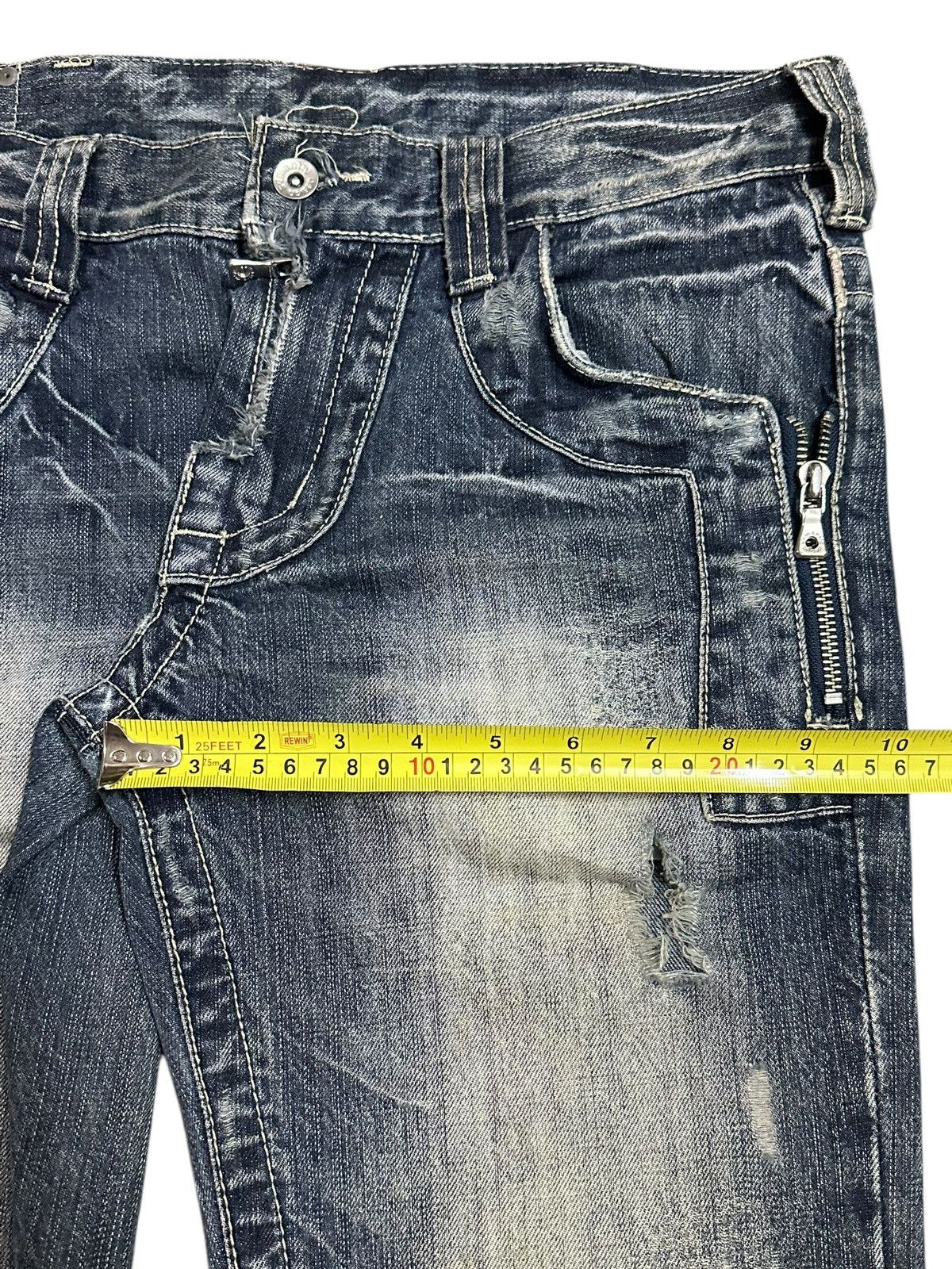 semanticdesign Vintage Japan Semantic Design Avant Garde Style Jeans Size US 32 / EU 48 - 15 Thumbnail