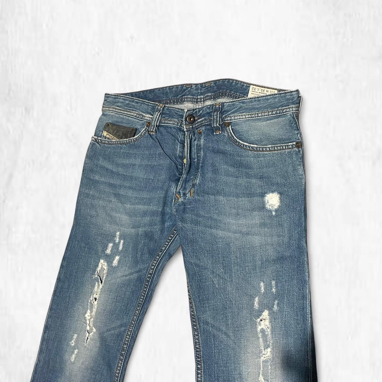 Diesel Vintage Diesel Deadstock SAFADO slim straight jeans Size US 31 - 2 Thumbnail