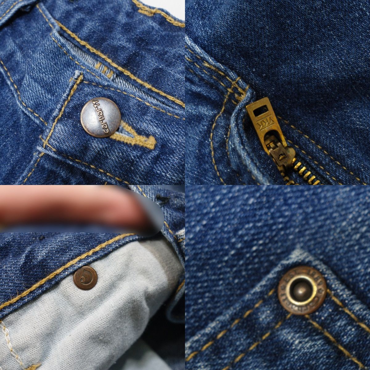 Carhartt 00s Double Knee Carpenter Work Jeans Vintage Size US 30 / EU 46 - 9 Thumbnail