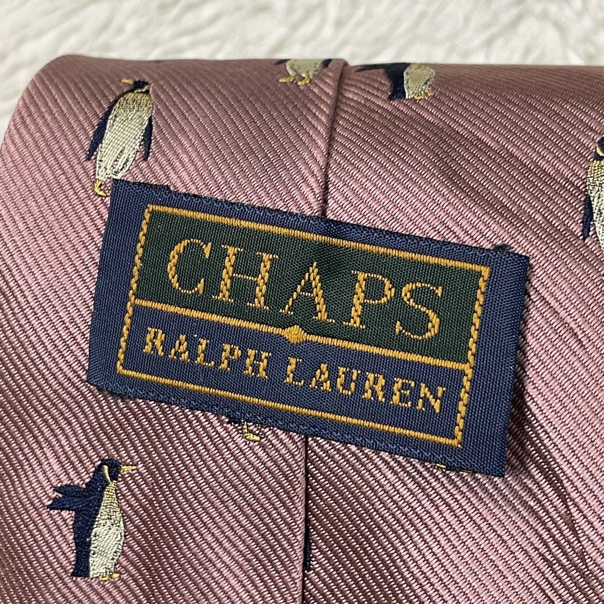 Chaps Ralph Lauren 🔥LAST PRICE🔥 Vintage Chaps Ralph Lauren Penguin Ties Size ONE SIZE - 7 Thumbnail