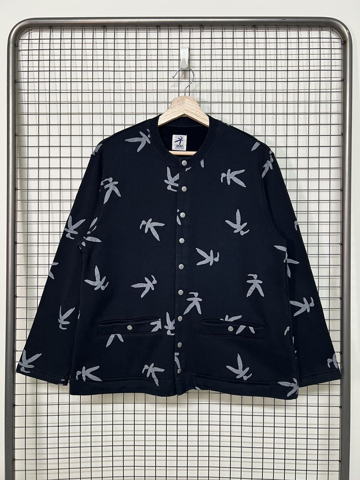 Hai Sporting Gear × Japanese Brand HAI Sporting Gear Full print Button Sweater Size US M / EU 48-50 / 2 - 4 Thumbnail