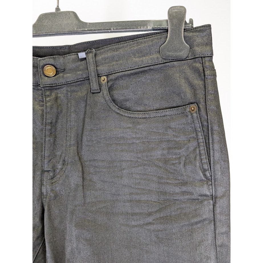 Saint Laurent Paris o1rshd1 Q:2 / Skinny 5 Pocket Low Nightrider Jeans in Black Size US 34 / EU 50 - 9 Thumbnail