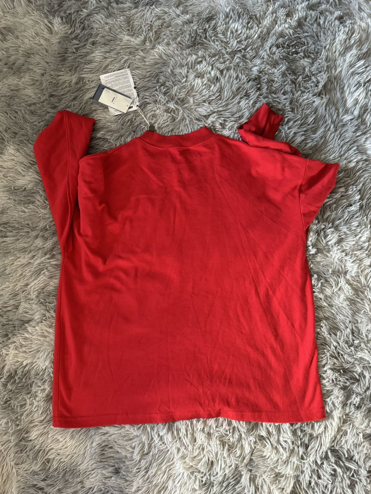 1017 ALYX 9SM red printed sweatshirt Size US XS / EU 42 / 0 - 3 Thumbnail