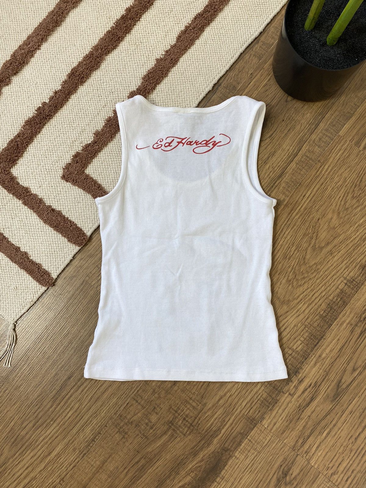 Ed Hardy VINTAGE ED HARDY BY CHRISTIAN AUDIGIER TOP Size S / US 4 / IT 40 - 2 Thumbnail