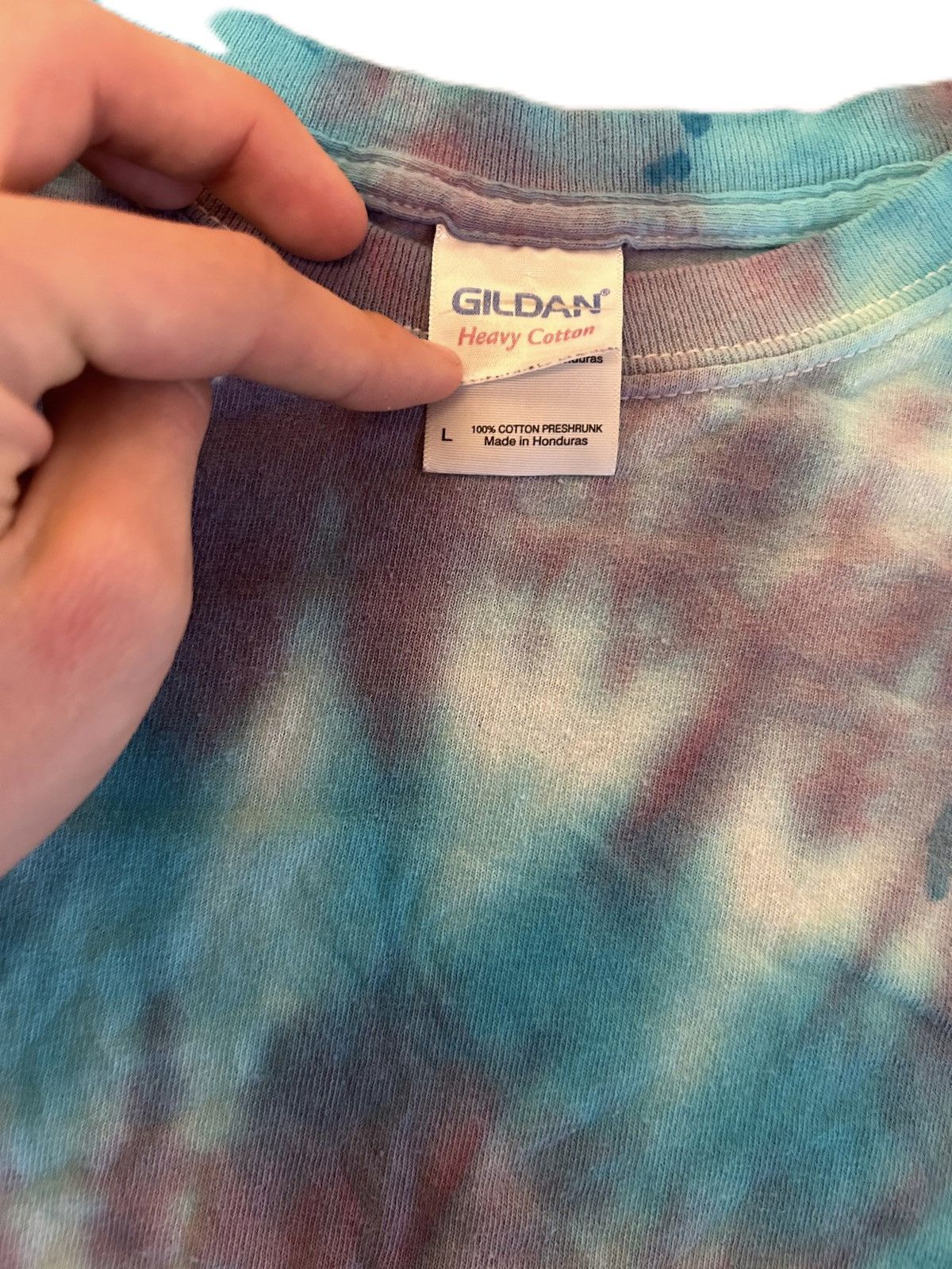 Vintage Vintage Tye Dye Shirt Size US L / EU 52-54 / 3 - 3 Thumbnail