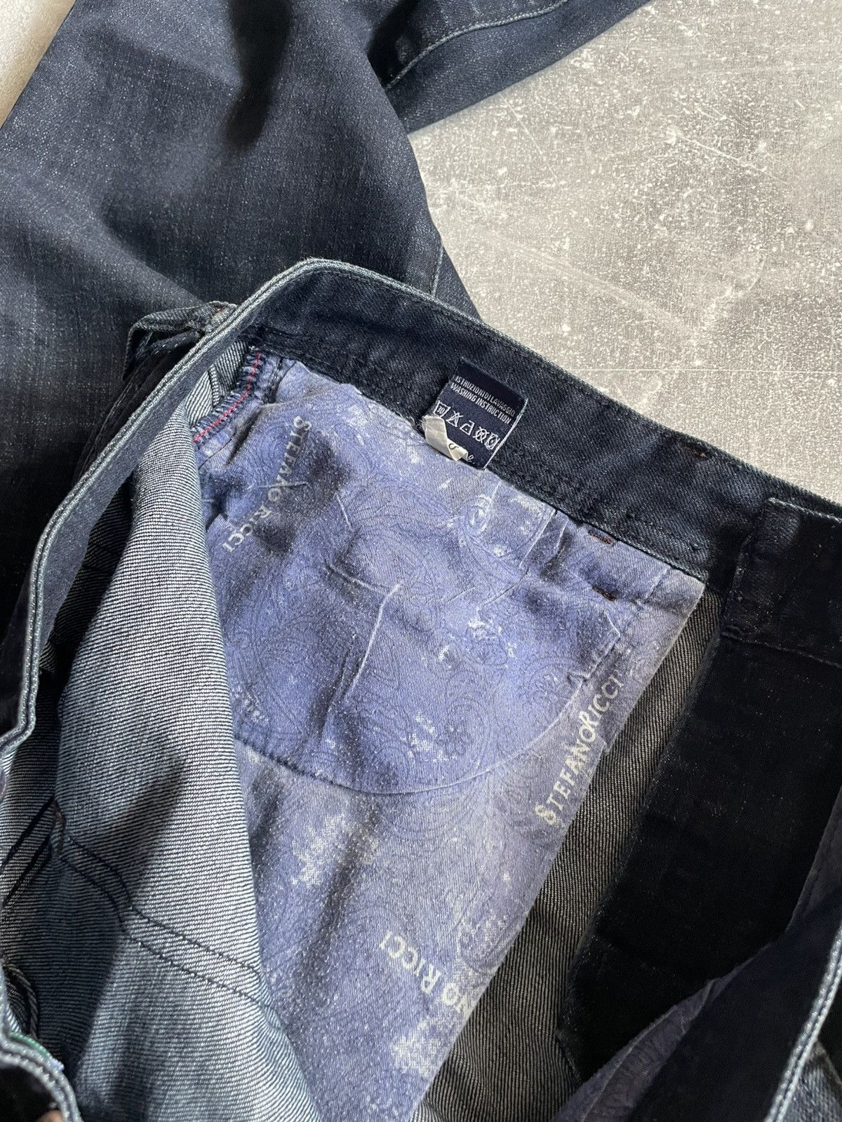 Other 34 Stefano Ricci Vintage Luxury Jeans old money pants Italia Size US 34 / EU 50 - 13 Thumbnail