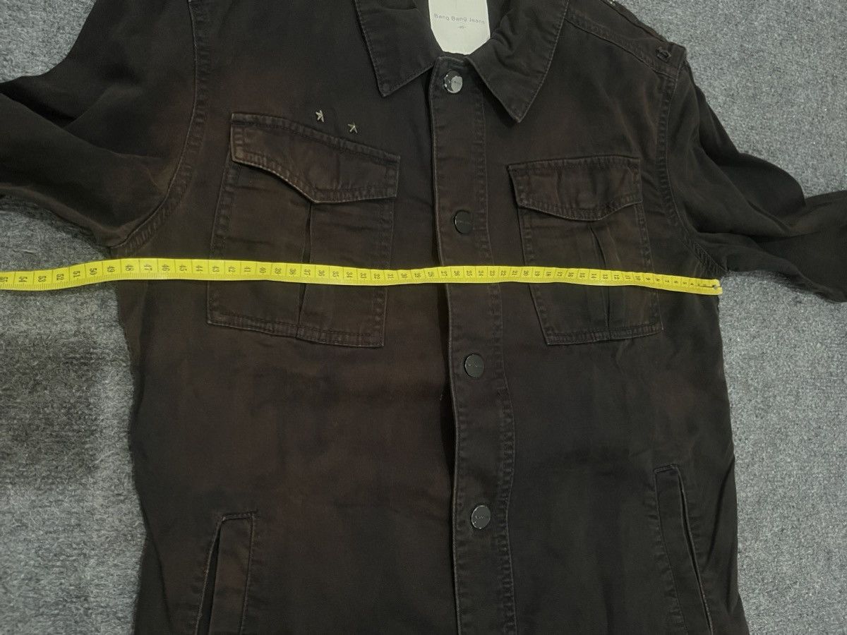 Japanese Brand × Vintage VINTAGE Y2K ARCHIVE BANGBANG DENIM JACKET BROWN Size US M / EU 48-50 / 2 - 10 Thumbnail