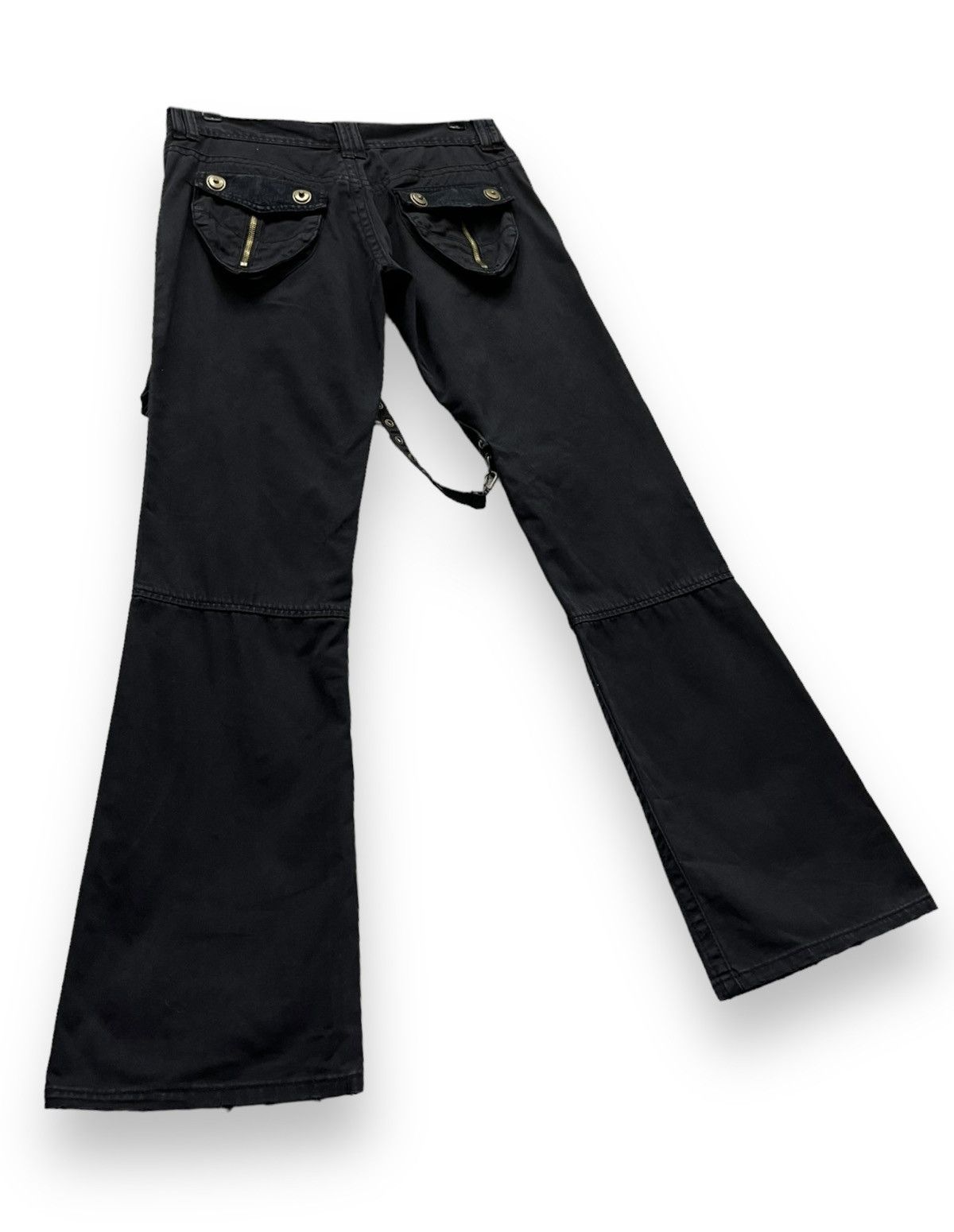KMRii × Le Grande Bleu (L.G.B.) × Seditionaries 💥🔥MIDAS Seditionaries Punk Bondage Multipocket FLARE Pants Size US 31 - 6 Thumbnail