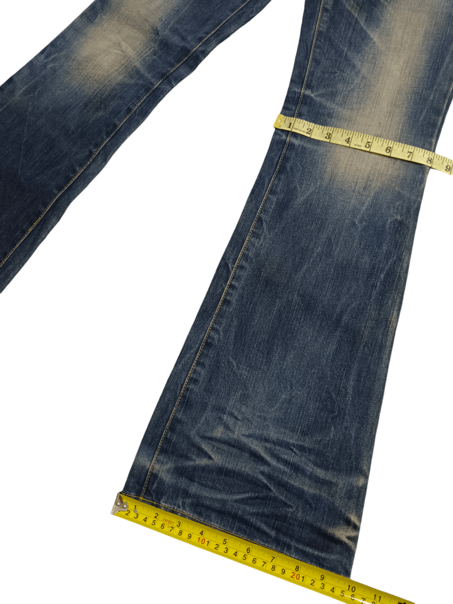 Japanese Brand 💥MARAXIA💥 Mudmax Super Flare Denim Size US 32 / EU 48 - 10 Thumbnail
