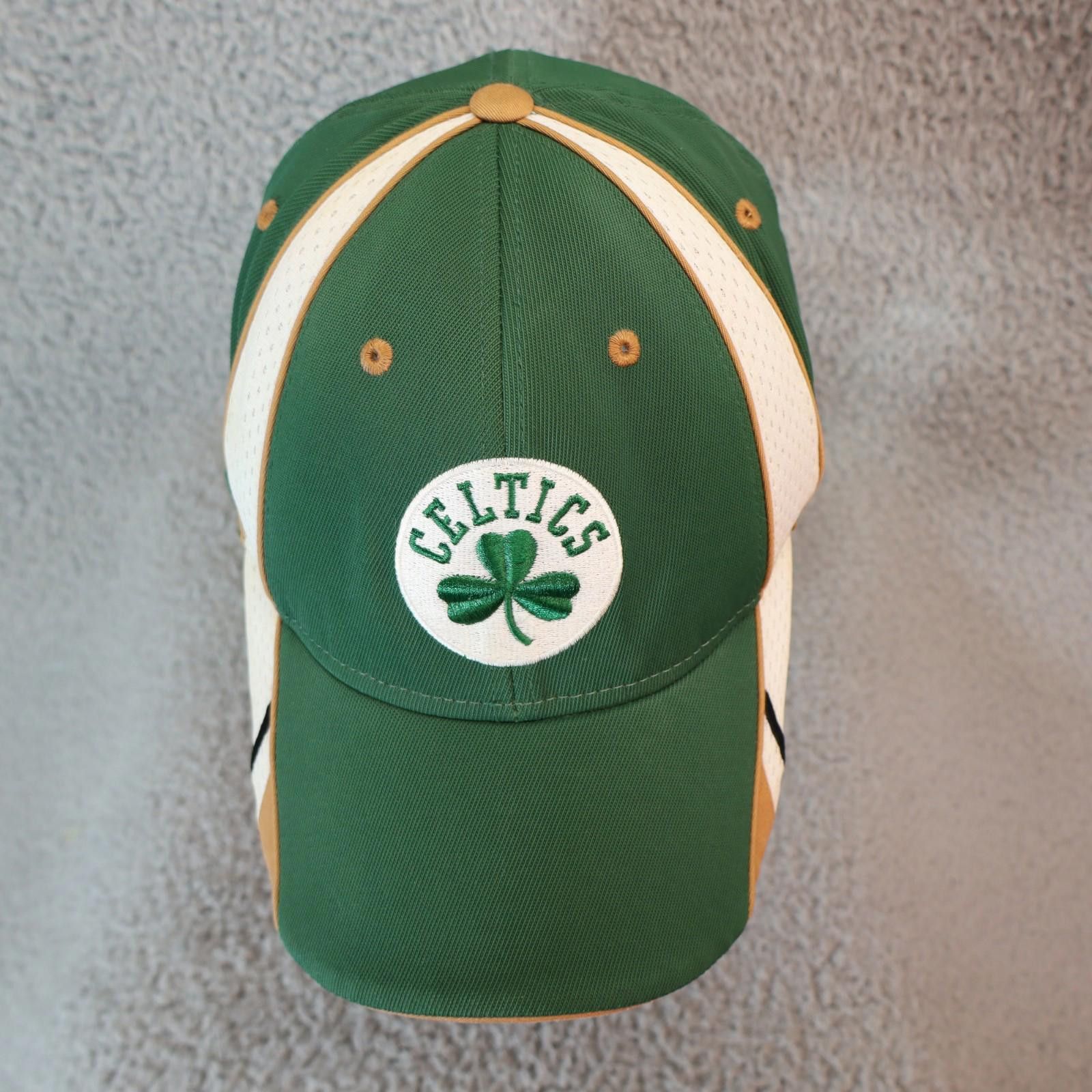 Reebok Vtg Boston Celtics Flex OSFA Hat Cap NBA Mesh Rare Reebok Size ONE SIZE - 4 Thumbnail