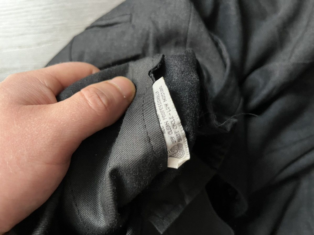 Burberry Prorsum Vintage Burberrys Prorsum Wool Pleated Trousers Black L / 52 Size US 34 / EU 50 - 8 Thumbnail