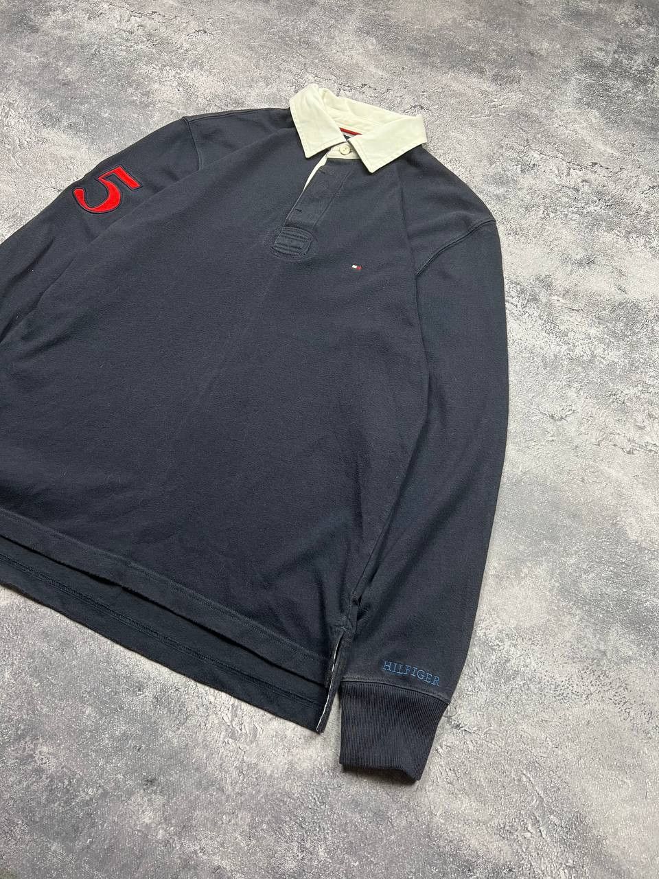 Tommy Hilfiger Vintage Tommy Hilfiger Rugby Long Sleeve 90s Size US M / EU 48-50 / 2 - 3 Thumbnail