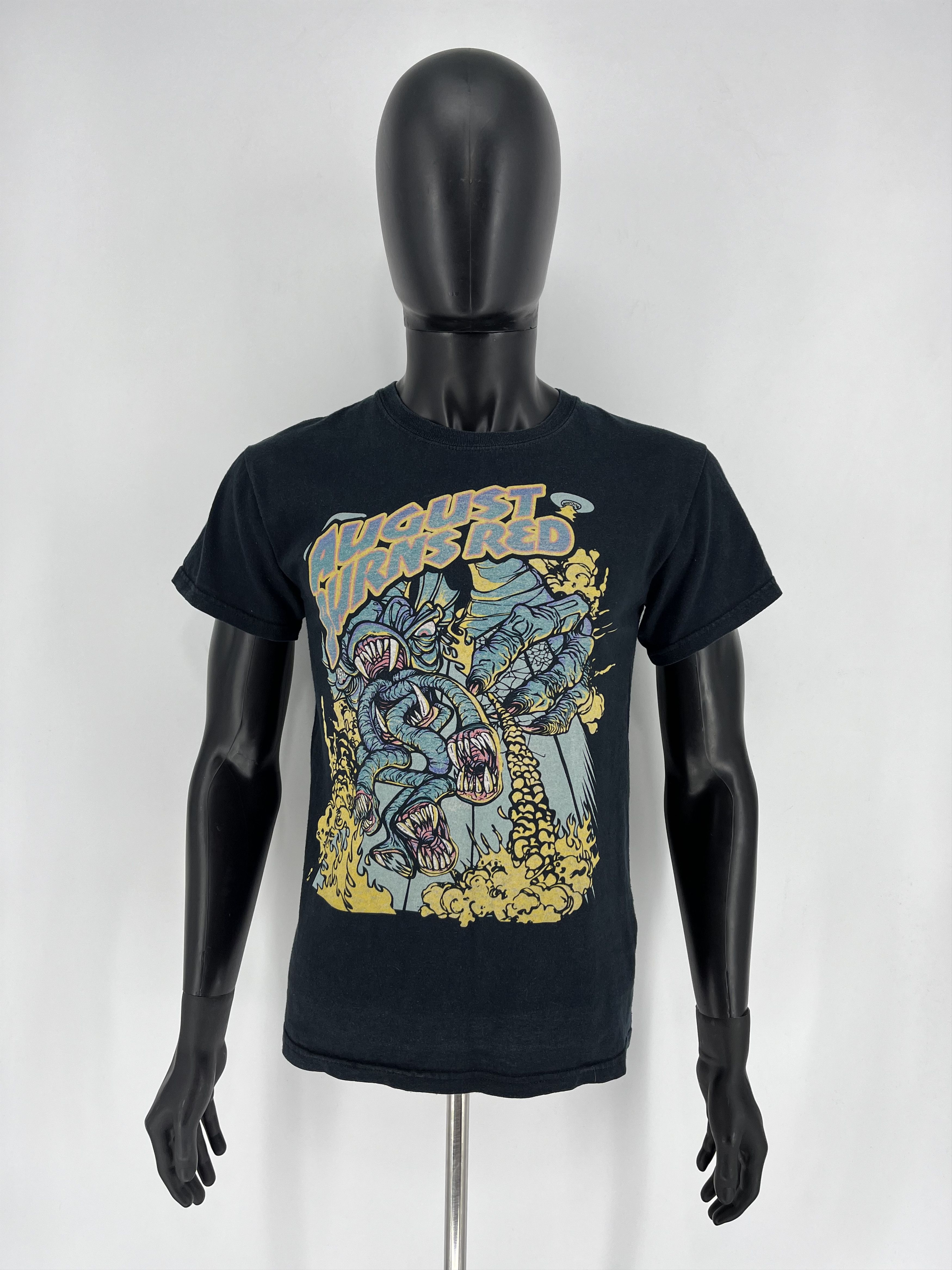 Band Tees × Vintage Vintage Y2K August Burns Red Monsters T Shirt Size US S / EU 44-46 / 1 - 2 Thumbnail
