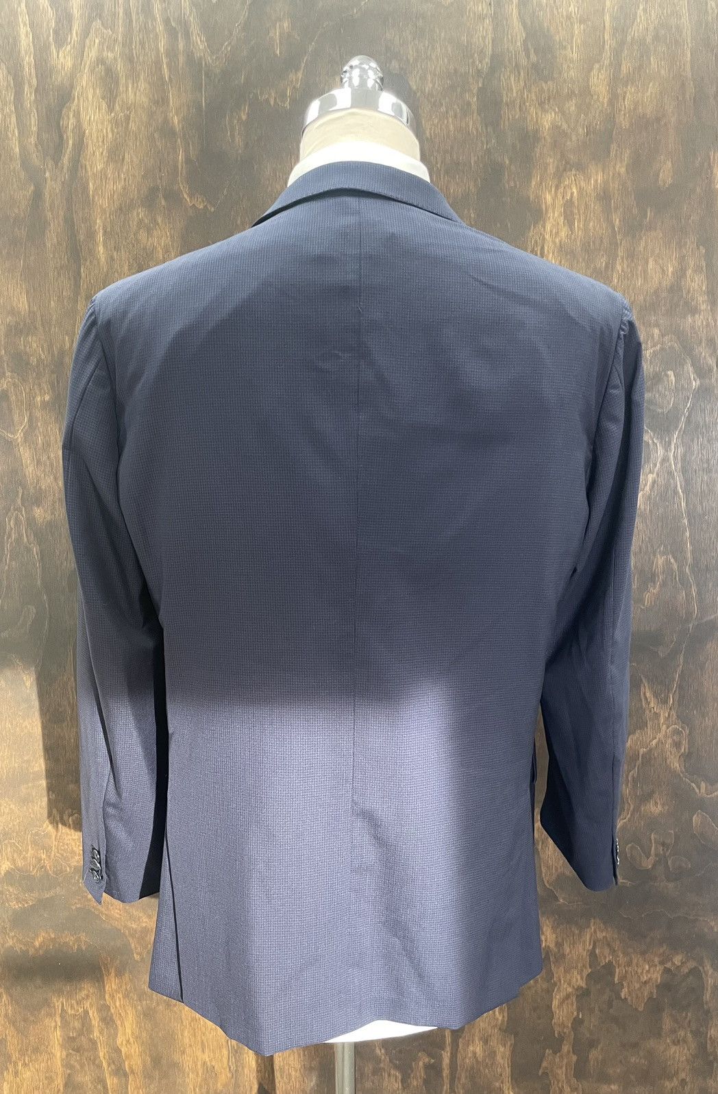 Ermenegildo Zegna Trofeo 600 Micro Check Jacket Size 46L - 5 Thumbnail
