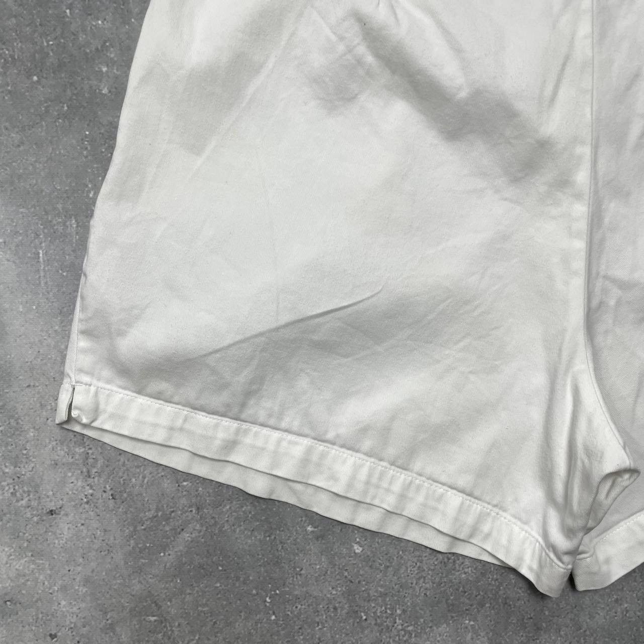 Vintage Vintage 90s Nike Court Tennis Cotton Shorts White Size 36 Size US 36 / EU 52 - 16 Thumbnail
