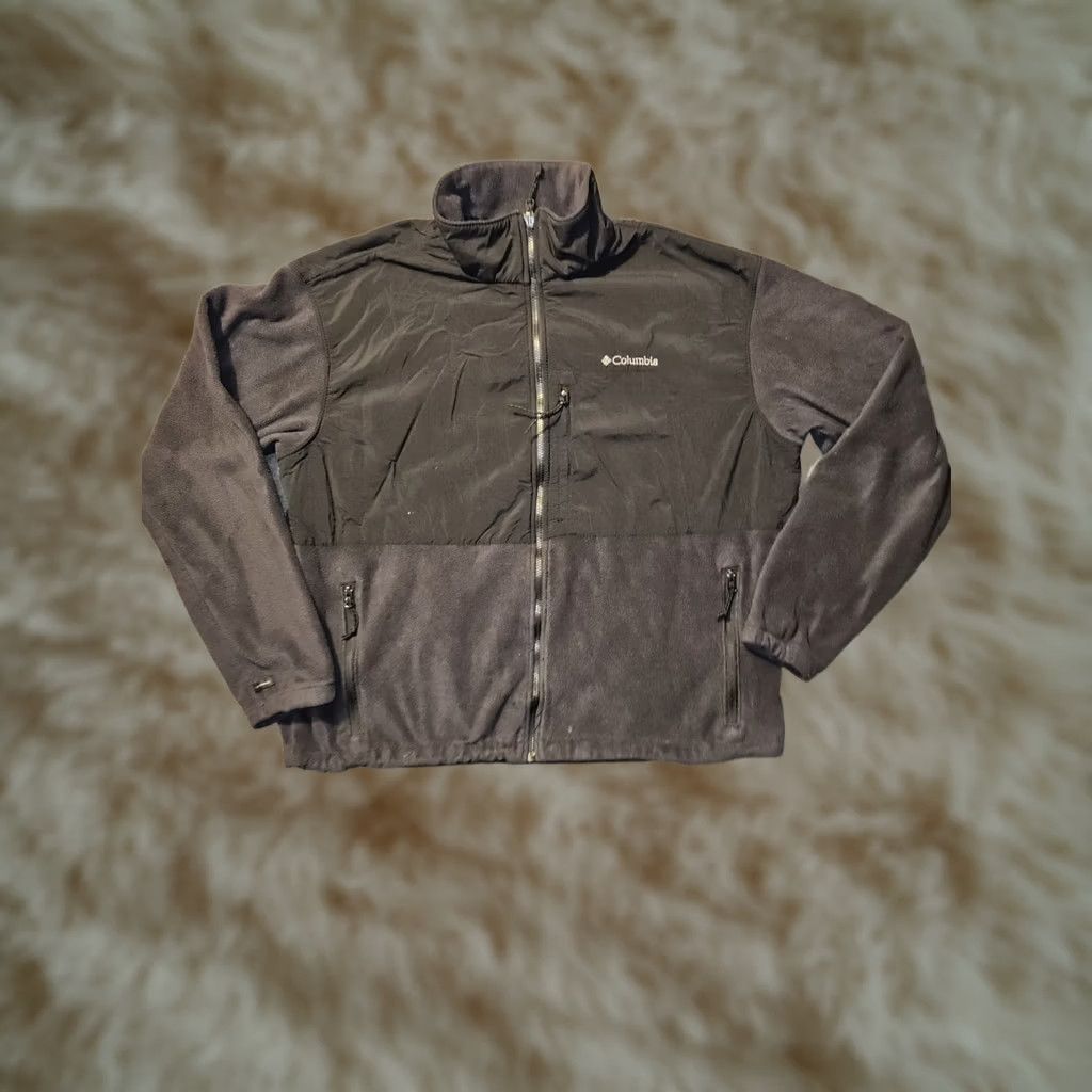Vintage Columbia Fleece Jacket Men XXL Black Full Zip Pockets Outdoor Heritage Vintage? Size US XXL / EU 58 / 5 - 1 Thumbnail