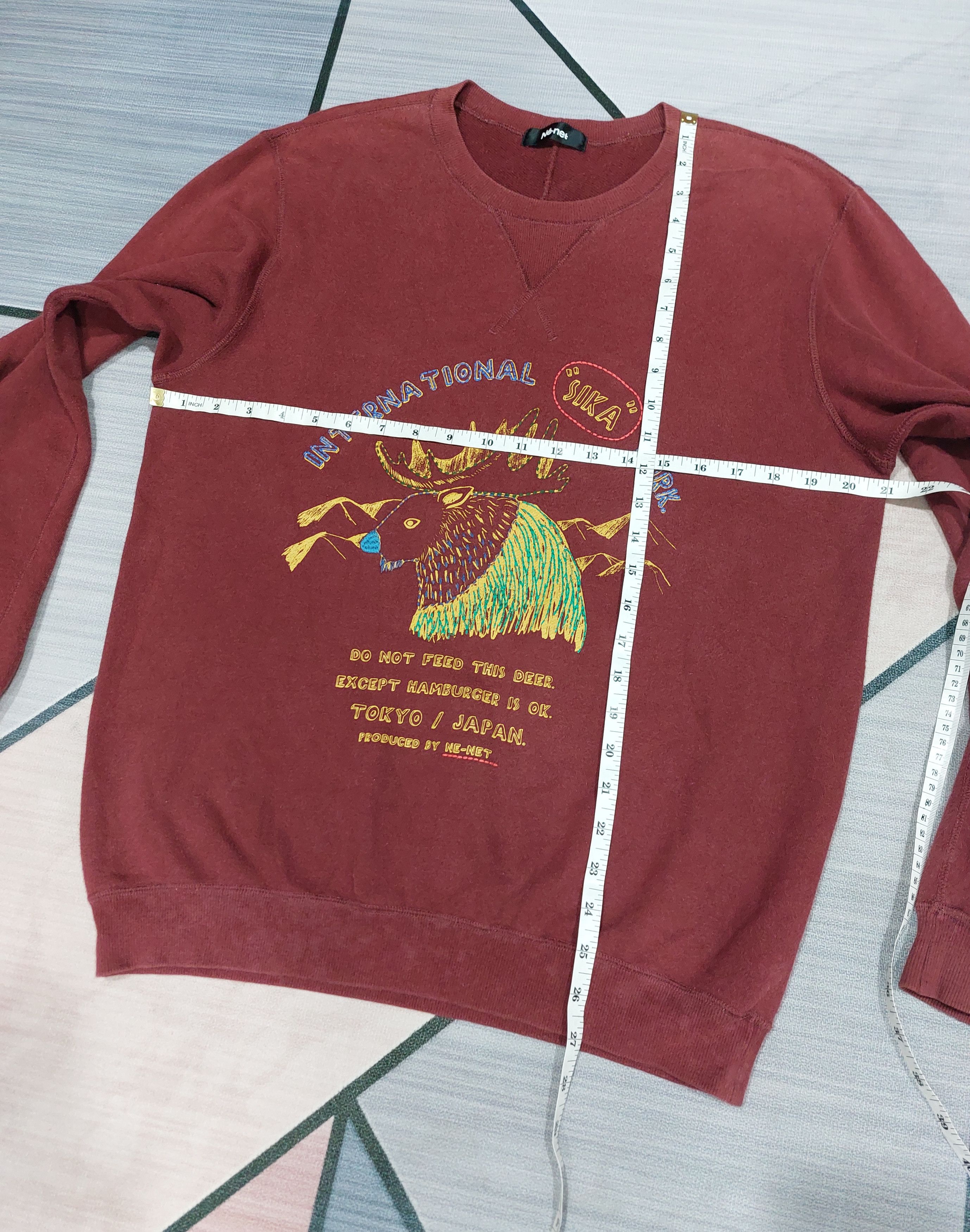 Issey Miyake INTERNATIONAL "SIKA" PARK NE-NET SWEATSHIRT Size US M / EU 48-50 / 2 - 13 Thumbnail