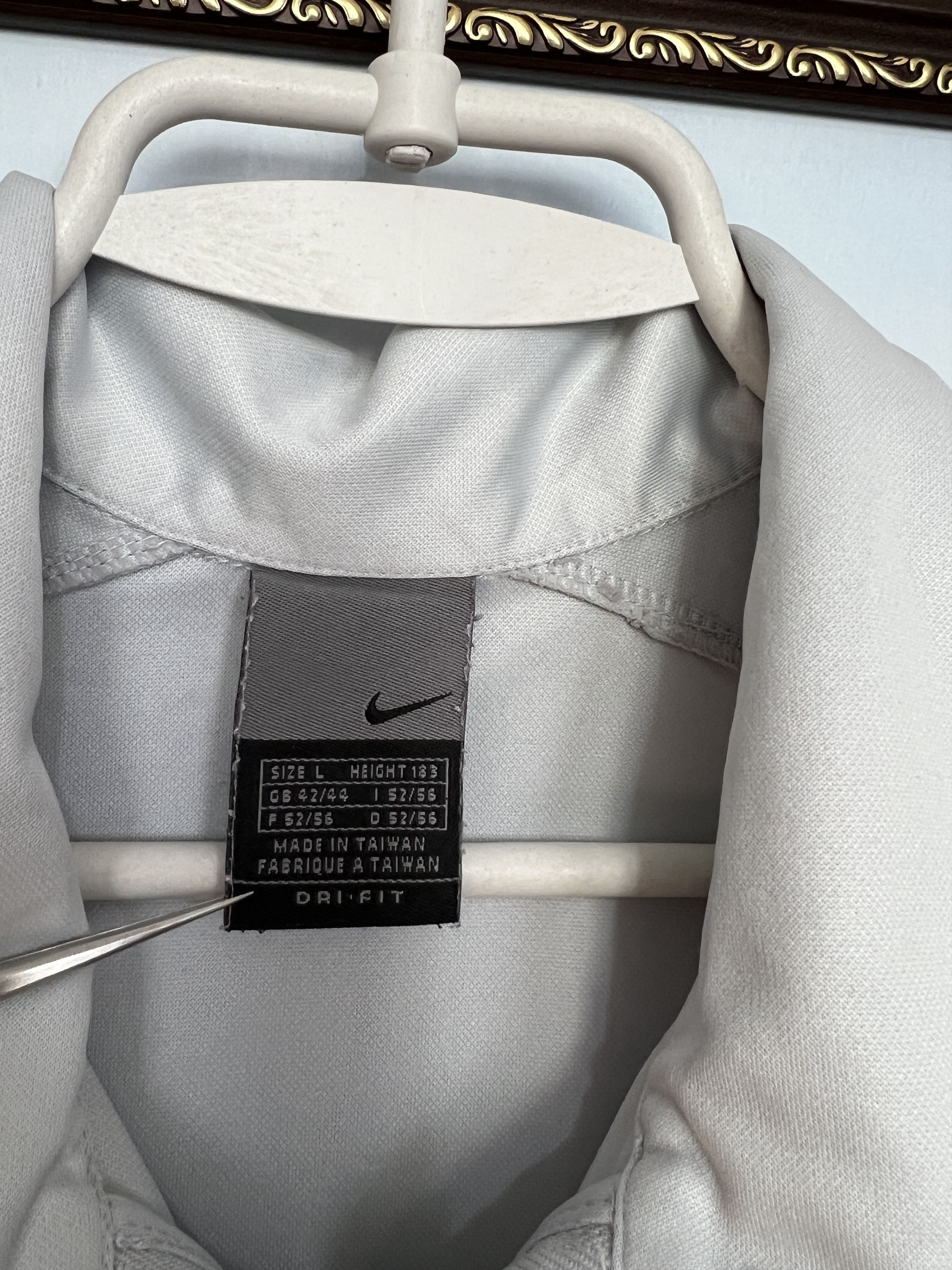 Nike Vintage Court Andre Agassi Tennis Polo Shirt Jersey Rare Size US L / EU 52-54 / 3 - 6 Thumbnail