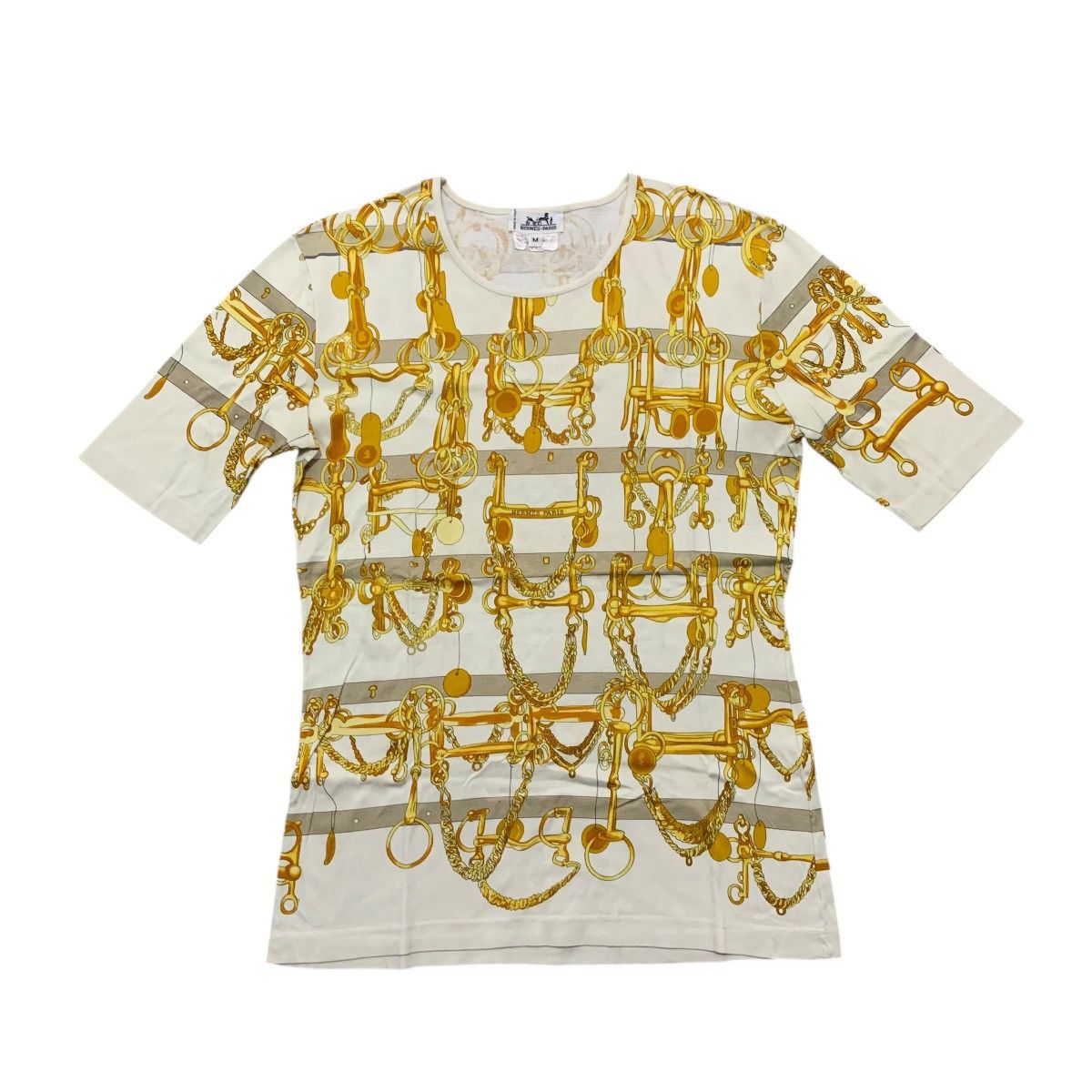Hermes Hermes 90s Mors et Filets T-Shirt Size M / US 6-8 / IT 42-44 - 1 Thumbnail