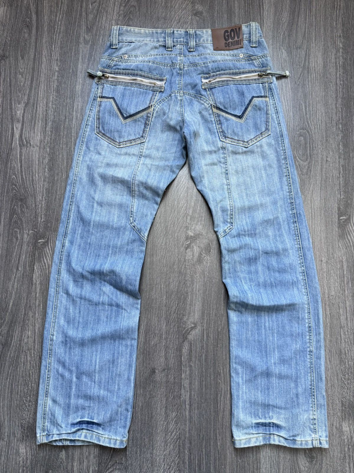 G-Star × Japanese Brand × Vintage Y2K Vintage Japanese Avantgarde if6was9 style denim pants Size US 33 - 8 Thumbnail