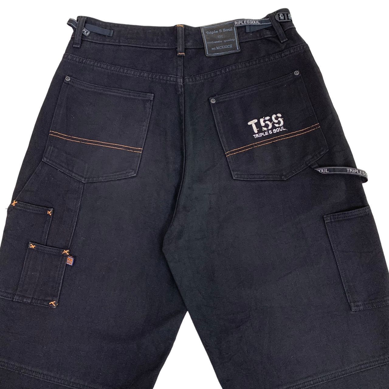 Triple 5 Soul × Vintage Triple 5 Soul Triple 5 Soul NYC Baggy Hiphop Carpenter Size US 33 - 7 Thumbnail