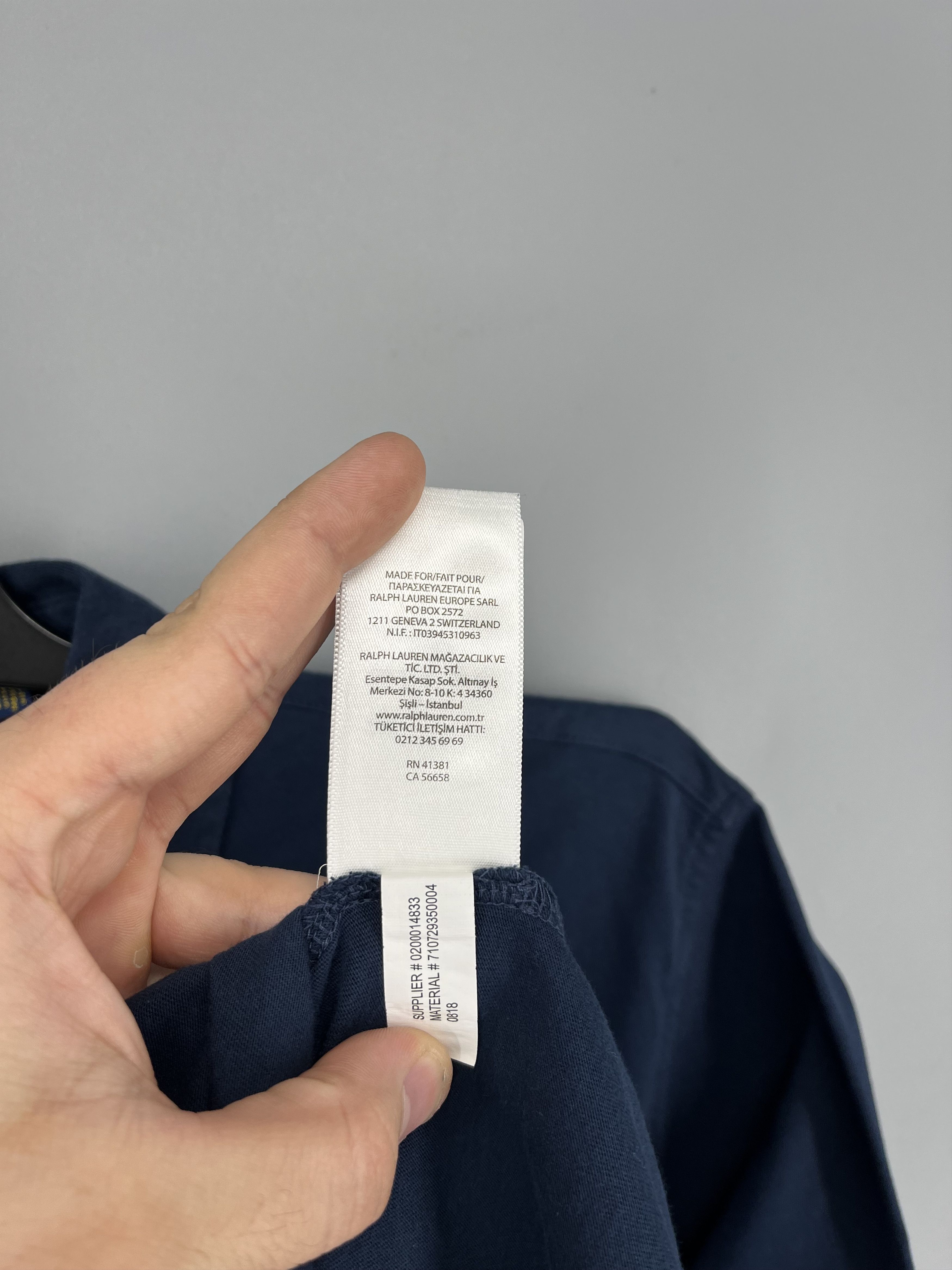 Polo Ralph Lauren Polo Ralph Lauren Pocket T Shirt Mens M Blue Cotton Pony Size US M / EU 48-50 / 2 - 8 Thumbnail