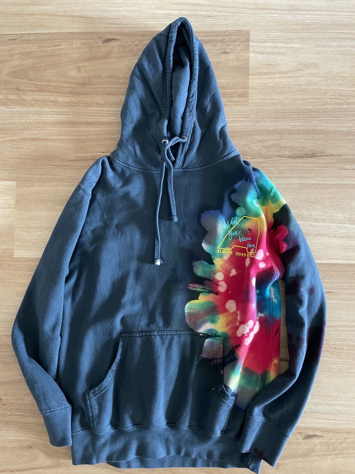 Travis Scott Travis Scott Astroworld Live Europe Tie Dye Hoodie Size M Grailed