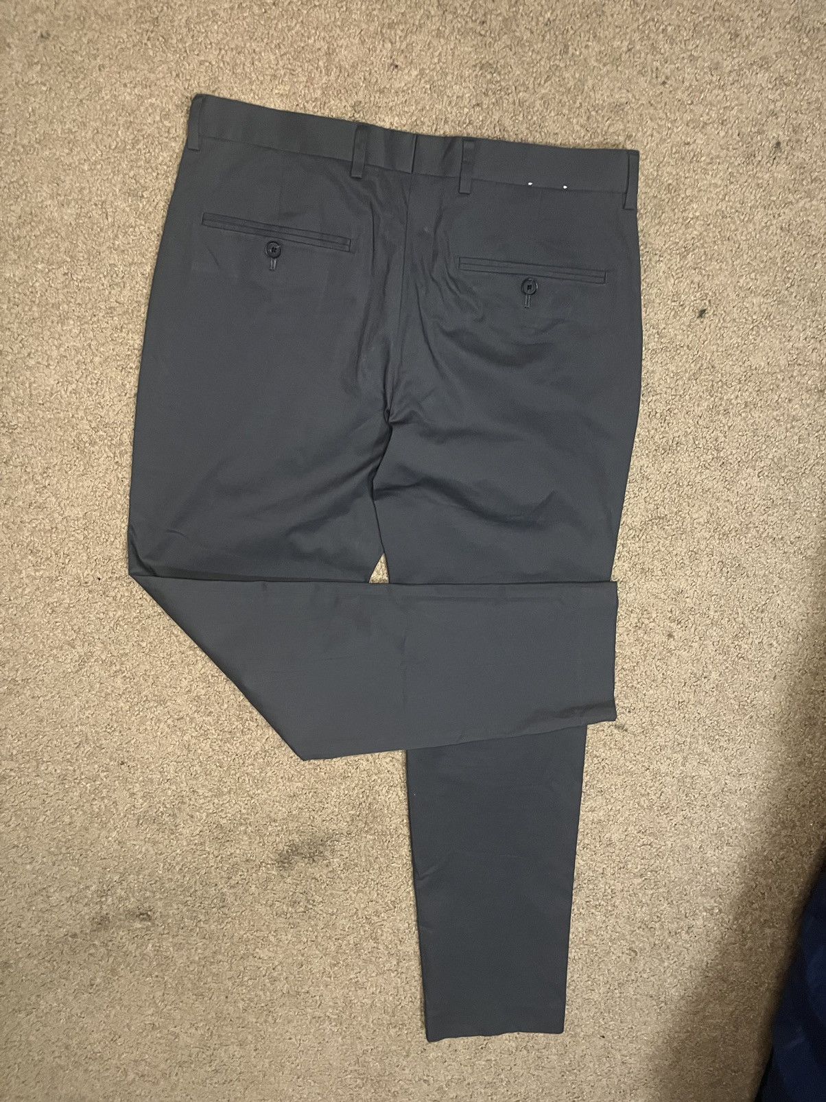 Express Gray express slim fit troussers Size US 32 / EU 48 - 1 Thumbnail
