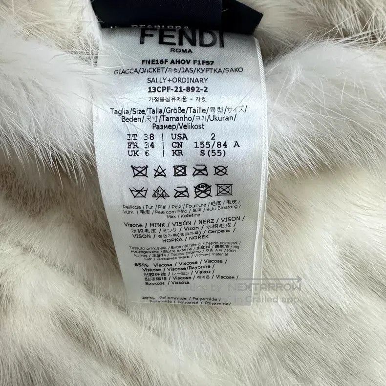 Fendi Fendi White Jacket Size XS / US 0-2 / IT 36-38 - 4 Thumbnail