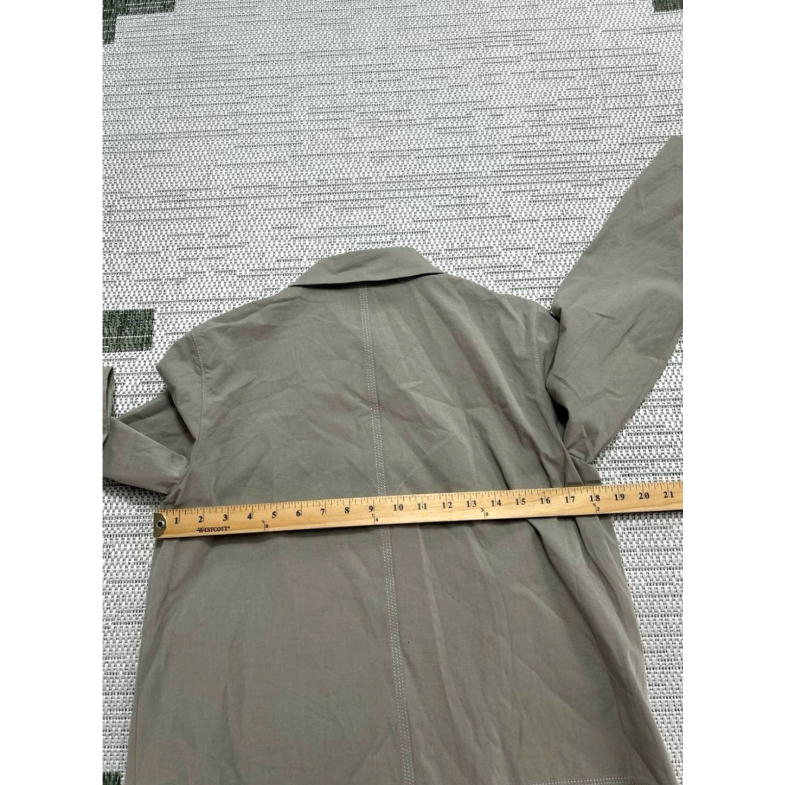 Vintage Lafayette 148 New York Jacket Womens Small Green Cotton Full Zip Jacket Short Title: Lafayette 148 New York Jacket Womens Small Green Full Zip - Mens? Size S / US 4 / IT 40 - 6 Thumbnail