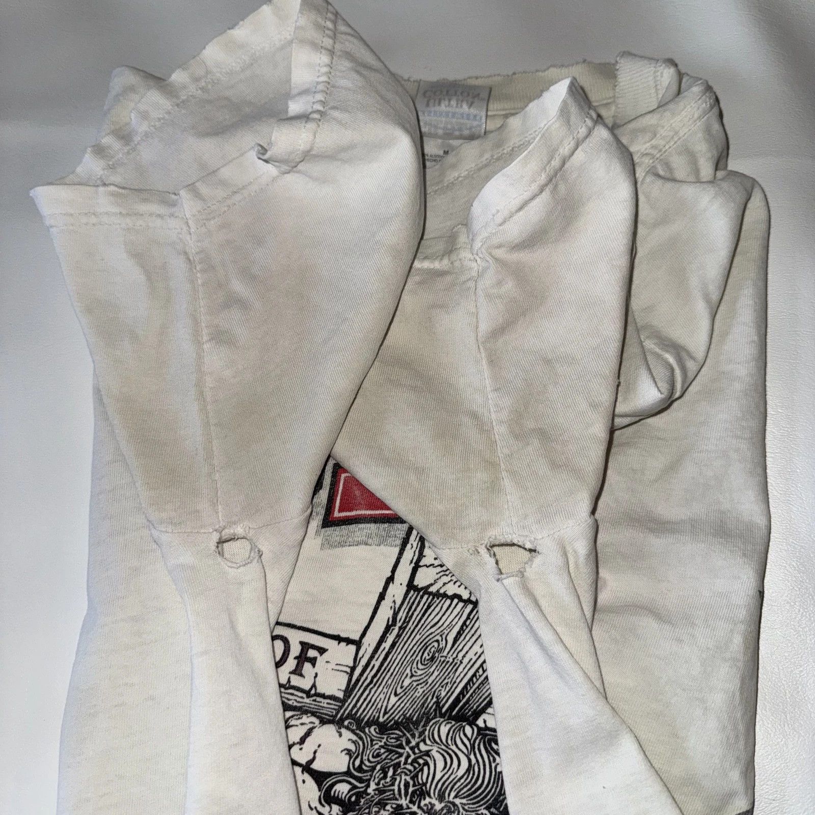 Vintage VTG Lords Gym T Shirt Sz M Jesus Cross Living Epistles 90s Size US M / EU 48-50 / 2 - 11 Thumbnail