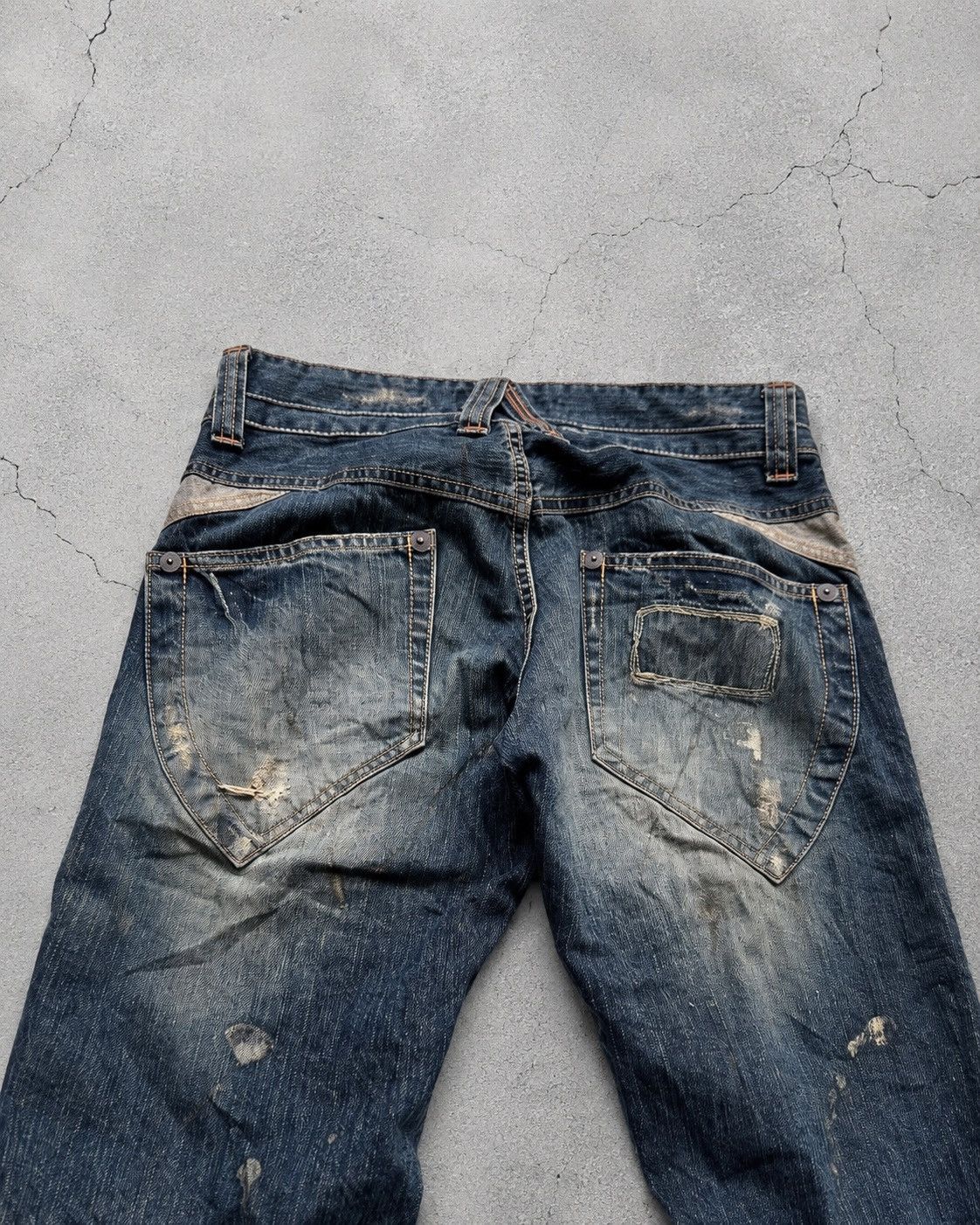 Japanese Brand BLUE WAY/ made in nippon flare jeans Size US 29 - 4 Thumbnail