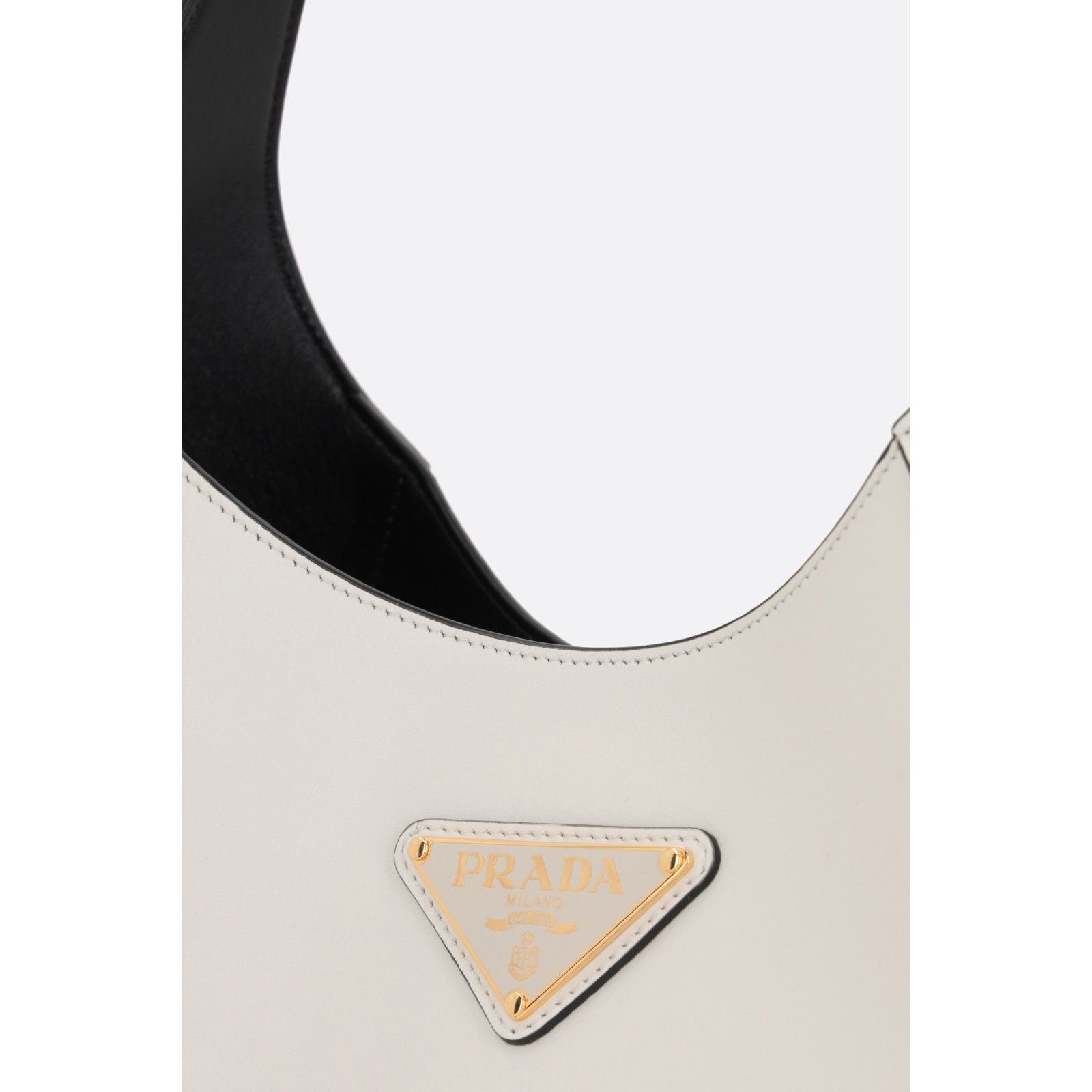 Prada PRADA City Medium White Leather Shoulder Bag New & Authentic Size ONE SIZE - 4 Thumbnail