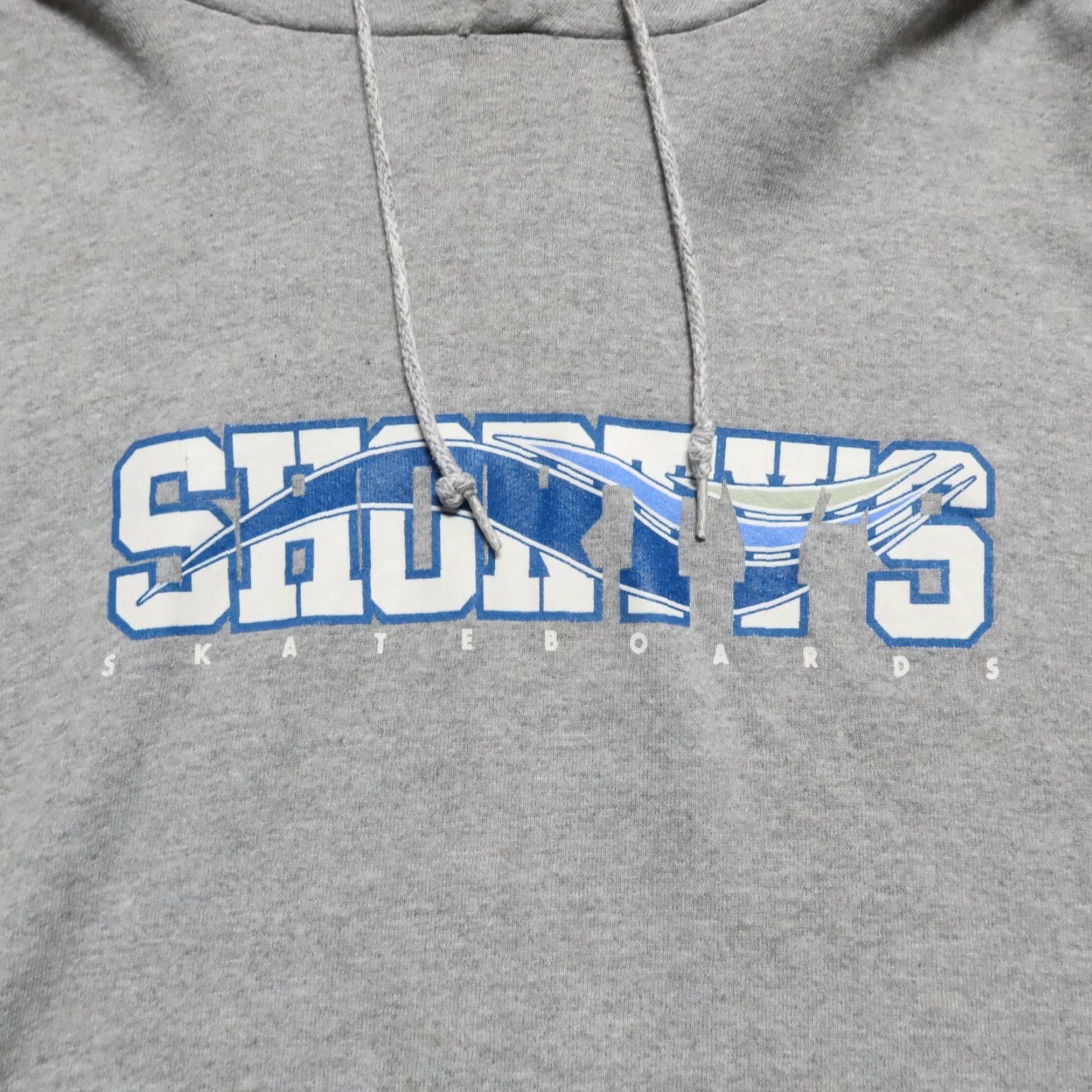 Vintage VINTAGE Shorty's Skateboards Logo Hoodie Sweatshirt Mens Size L Heather Grey Sweatshirt 90s Logo Hoodie Mens Long Sleeve Skateboards Hoodie Size US L / EU 52-54 / 3 - 4 Thumbnail