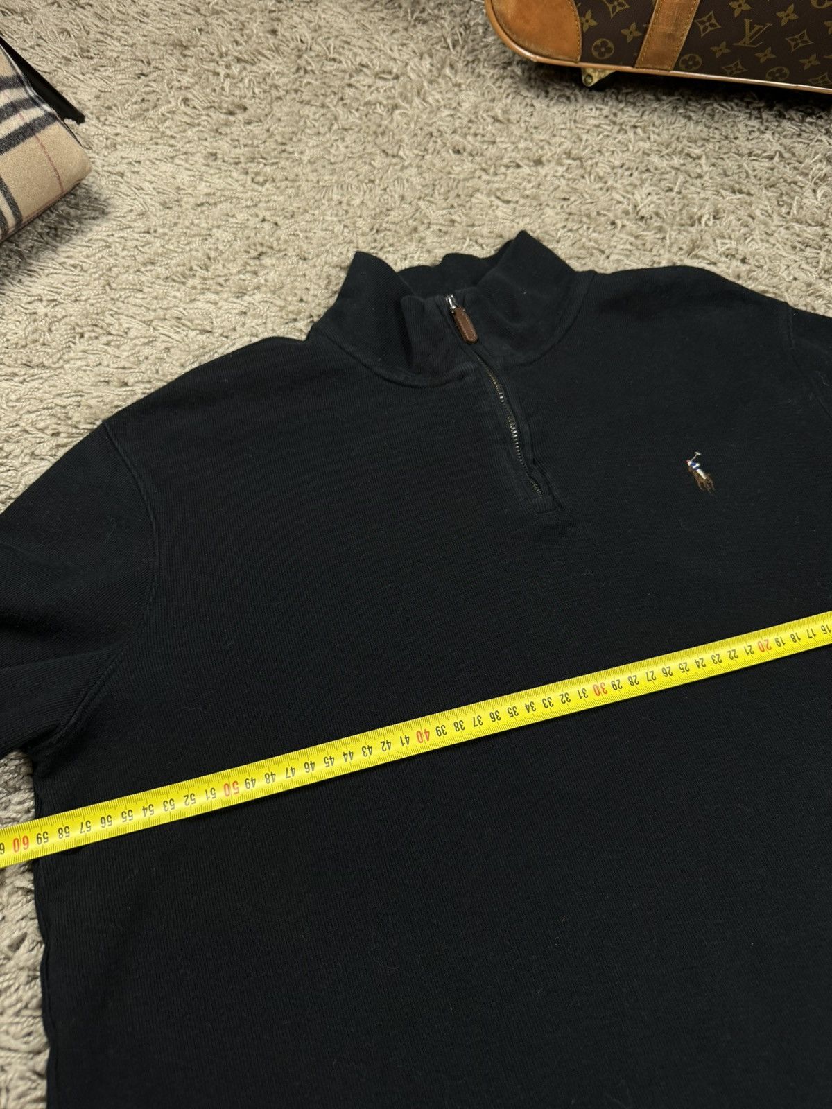 Polo Ralph Lauren 1/4 zip sweatshirt Polo Ralph Lauren original old money item Size US L / EU 52-54 / 3 - 5 Thumbnail