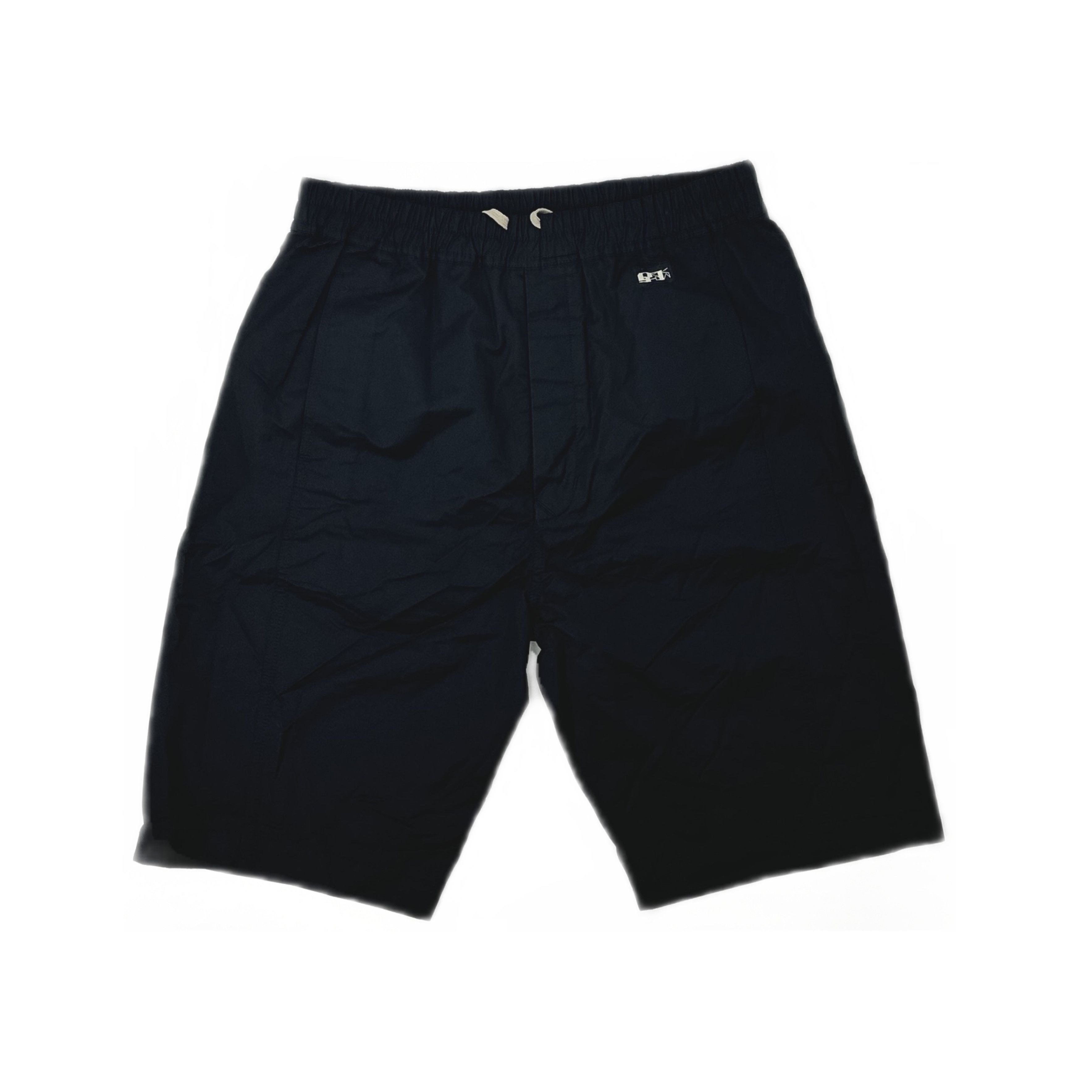 Rick Owens FW17 Glitter Basket Swinger Shorts Cotton Blend Black