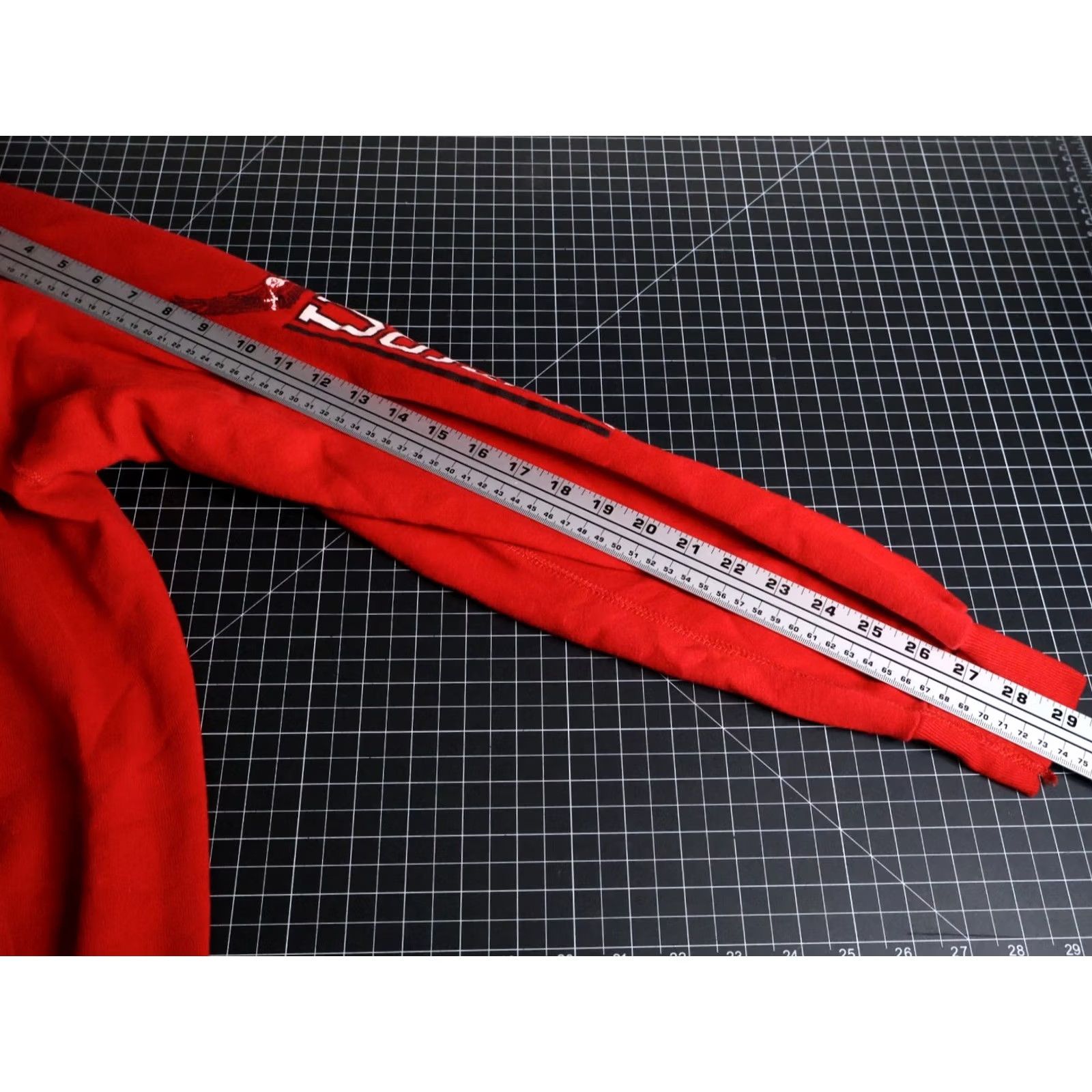 Vintage VINTAGE Artex US Air Force Sweatshirt Hoodie Mens Large (Tagged Large, Measures Medium) Red Graphic Print Pullover Cotton Blend Fleece SS18 Size US M / EU 48-50 / 2 - 7 Thumbnail