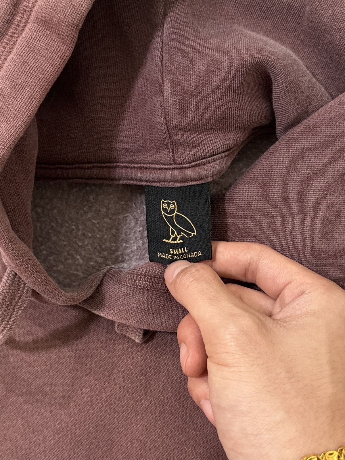 Drake × October's Very Own October's Very Own Garment Dye Hoodie Burgundy Size US S / EU 44-46 / 1 - 5 Thumbnail