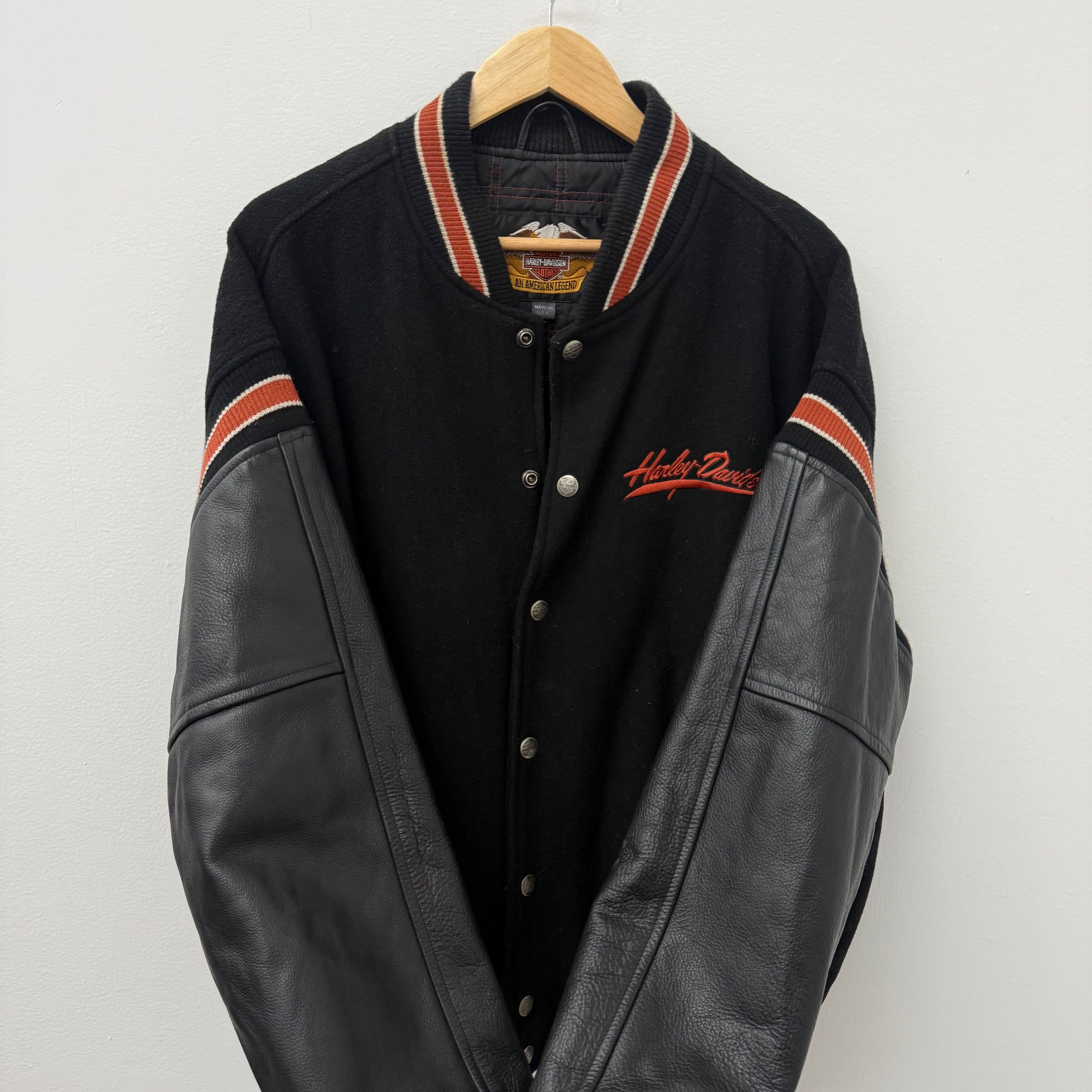 Harley Davidson Harley Davidson Leather Jacket - Size XL Size US XL / EU 56 / 4 - 3 Thumbnail