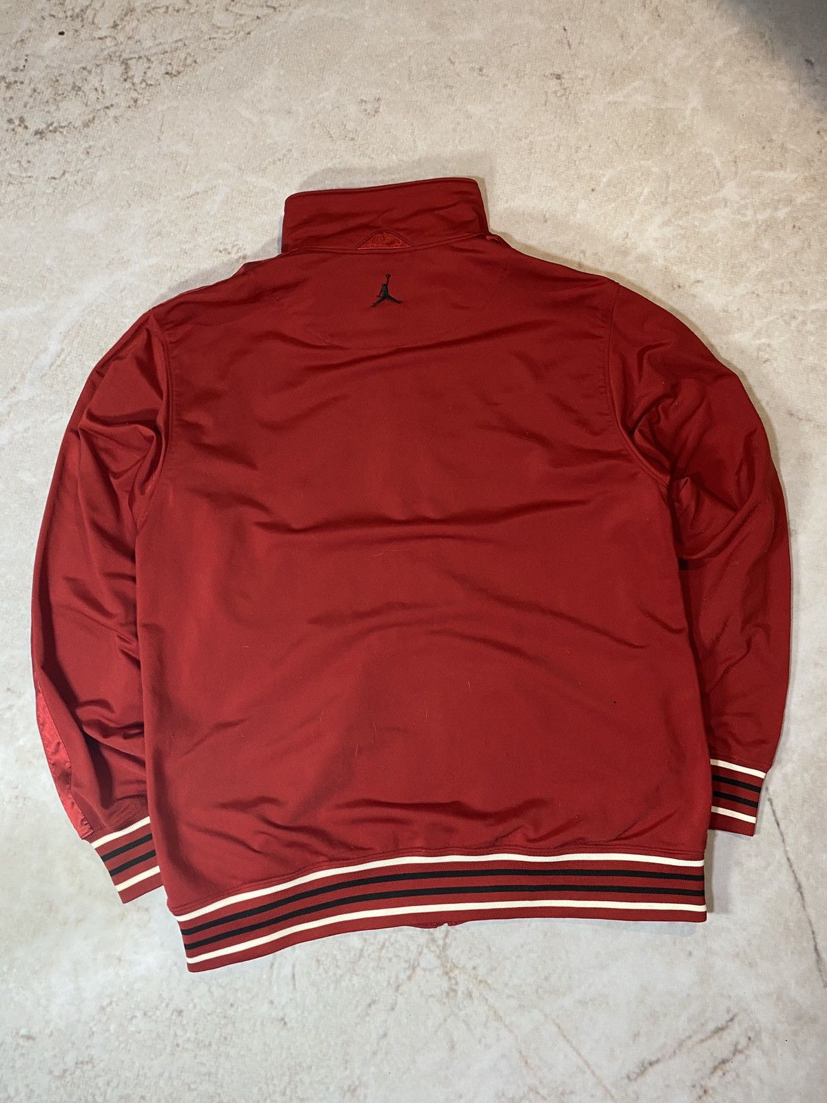Jordan Brand Vintage 90s Nike air Jordan zipper track jacket Size US XL / EU 56 / 4 - 5 Thumbnail