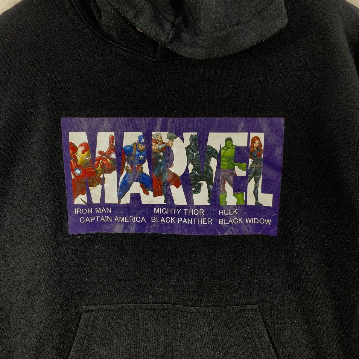 Marvel Comics MARVEL COMICS AVENGERS Iron Man Thor Captain America Hoodie Size US L / EU 52-54 / 3 - 5 Thumbnail