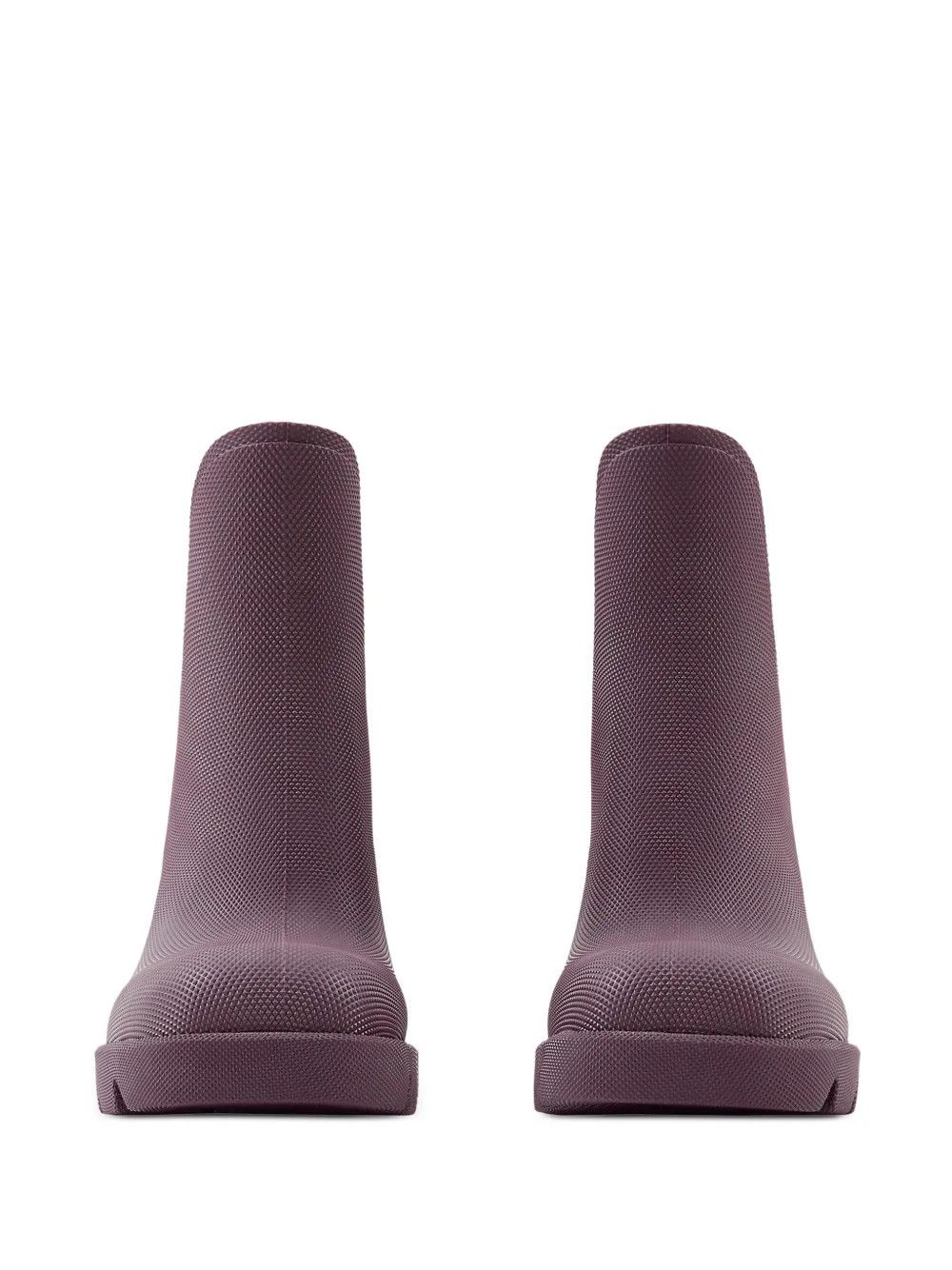 Burberry o1w1db10125 Rubber Marsh Heel Boots in Mulberry Purple Size US 8 / IT 38 - 3 Thumbnail